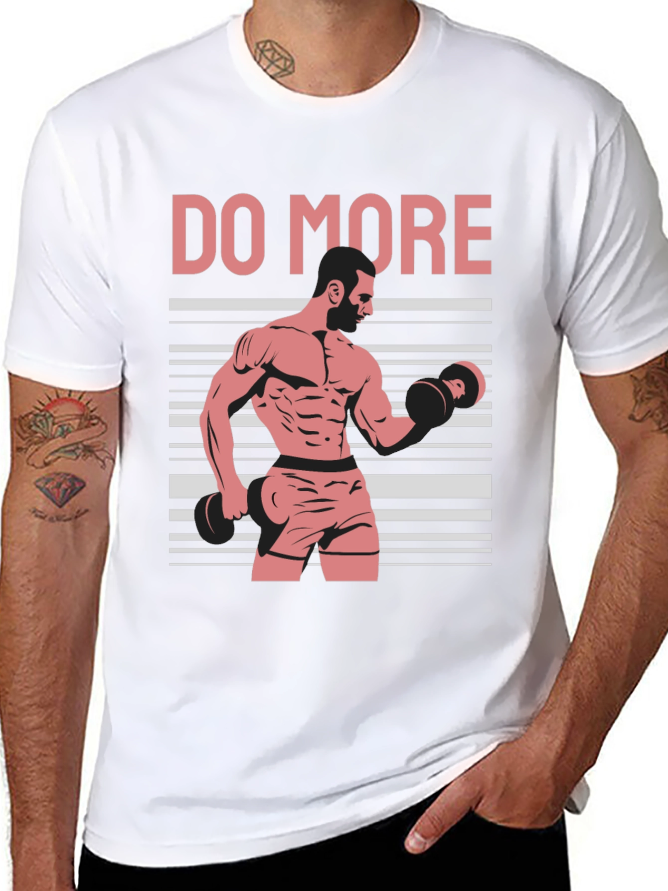 Do More Workout Graphic T-Shirt