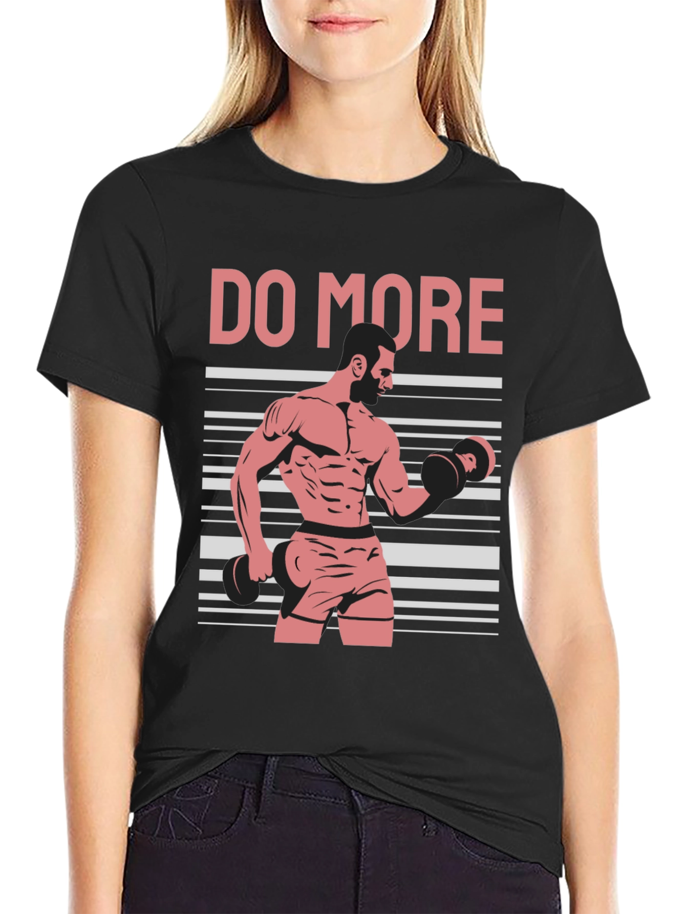 Do More Workout Graphic T-Shirt