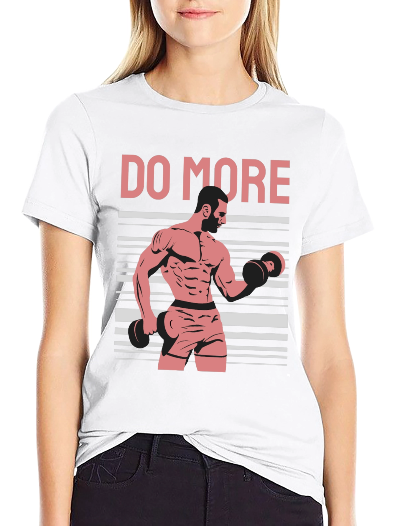 Do More Workout Graphic T-Shirt