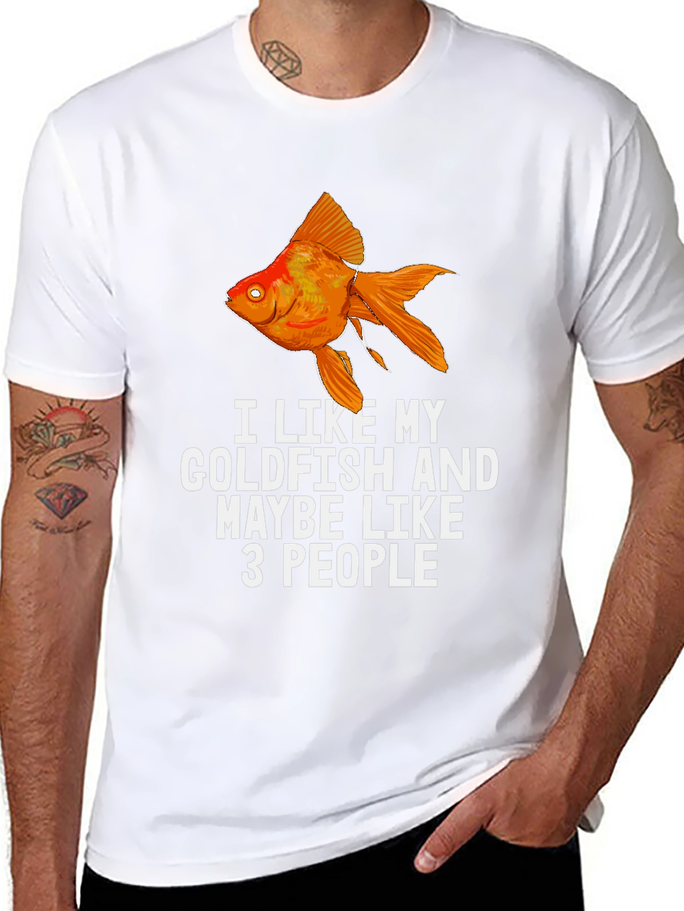 I Like My Goldfish Graphic Tee