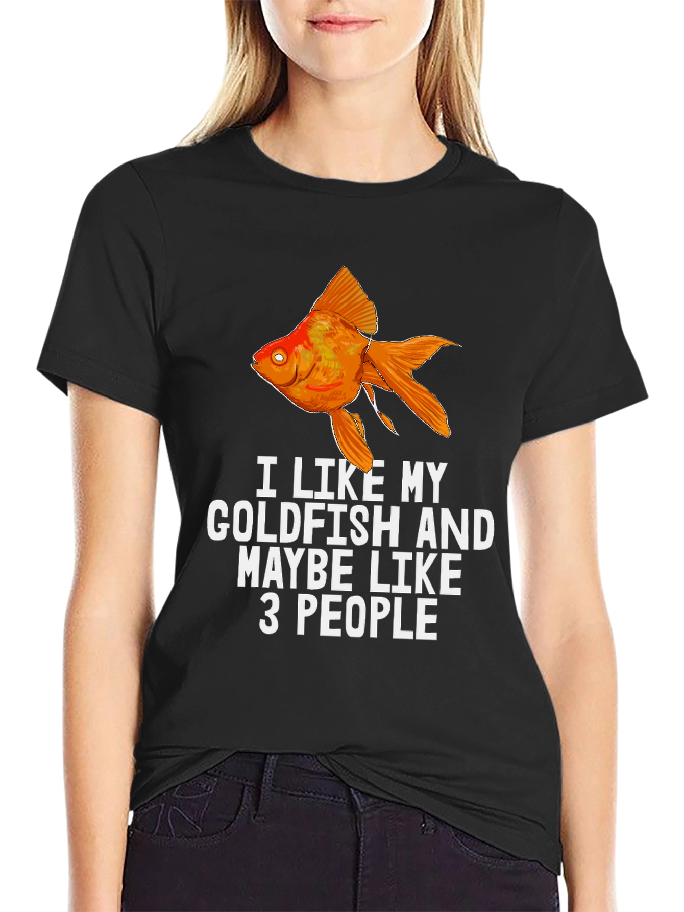 I Like My Goldfish Graphic Tee