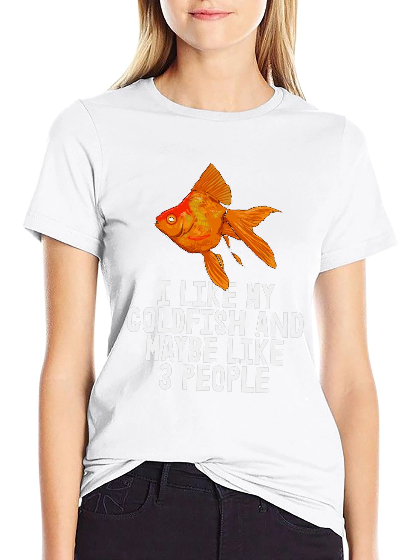 I Like My Goldfish Graphic Tee