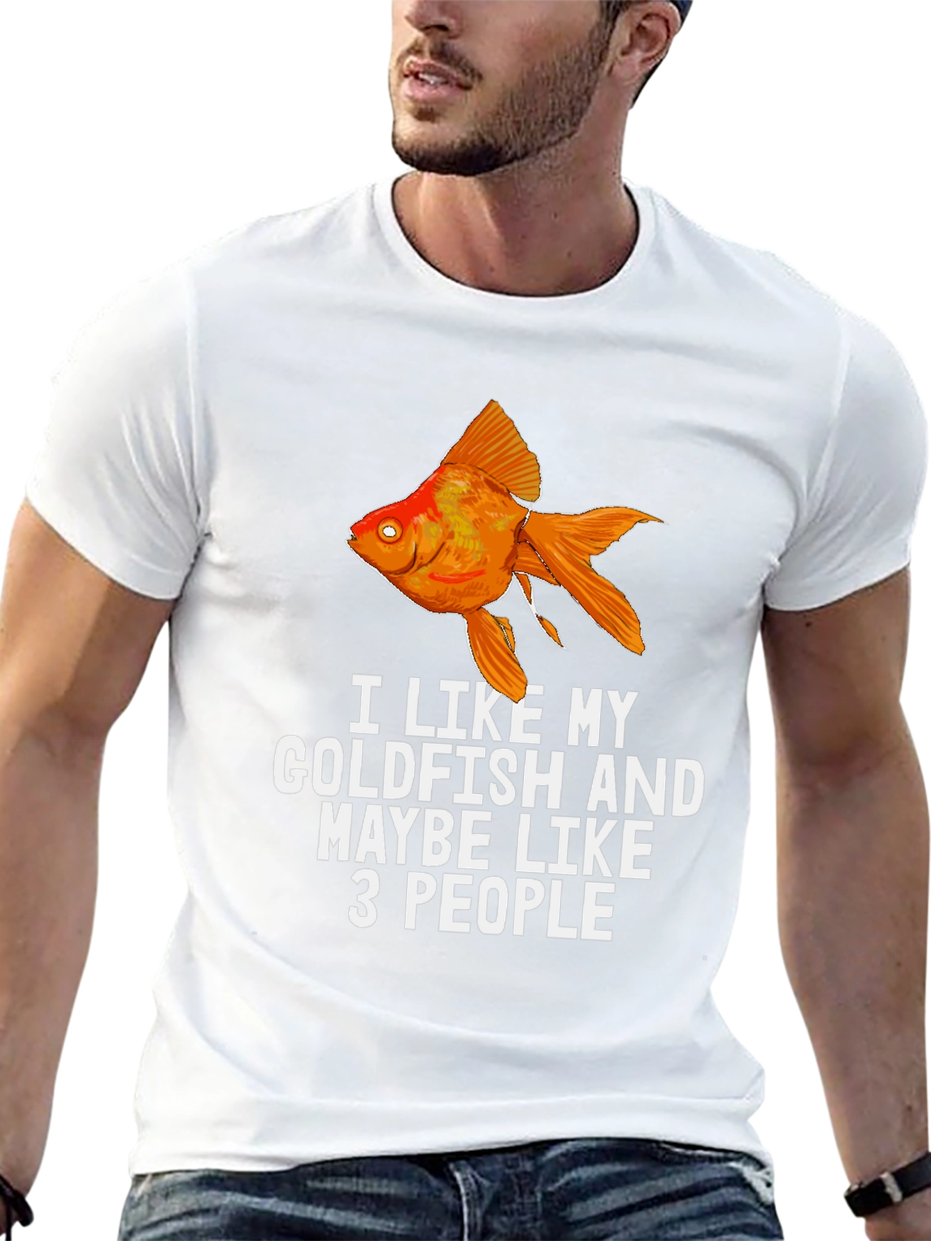 I Like My Goldfish Graphic Tee
