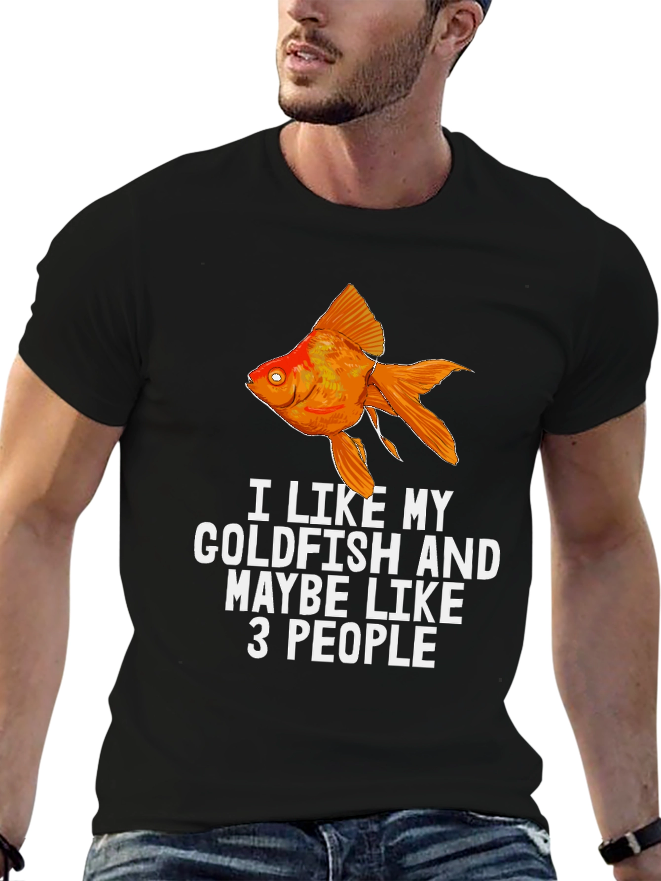 I Like My Goldfish Graphic Tee