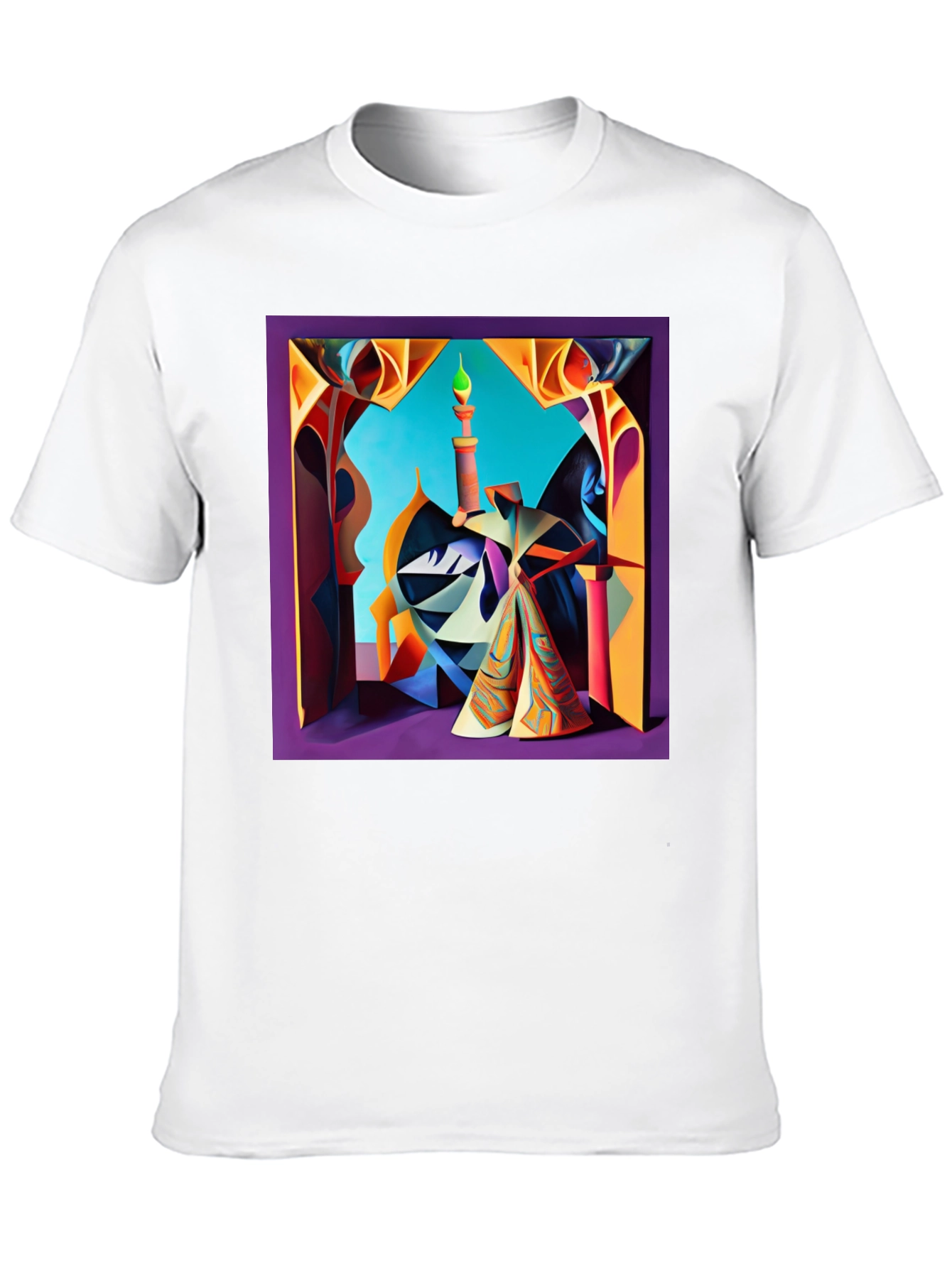 Abstract Mosque Art Graphic Tee