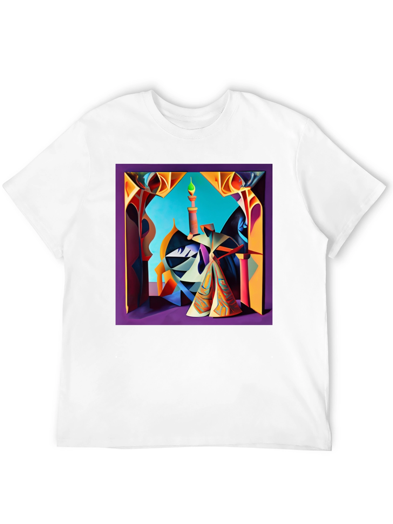 Abstract Mosque Art Graphic Tee