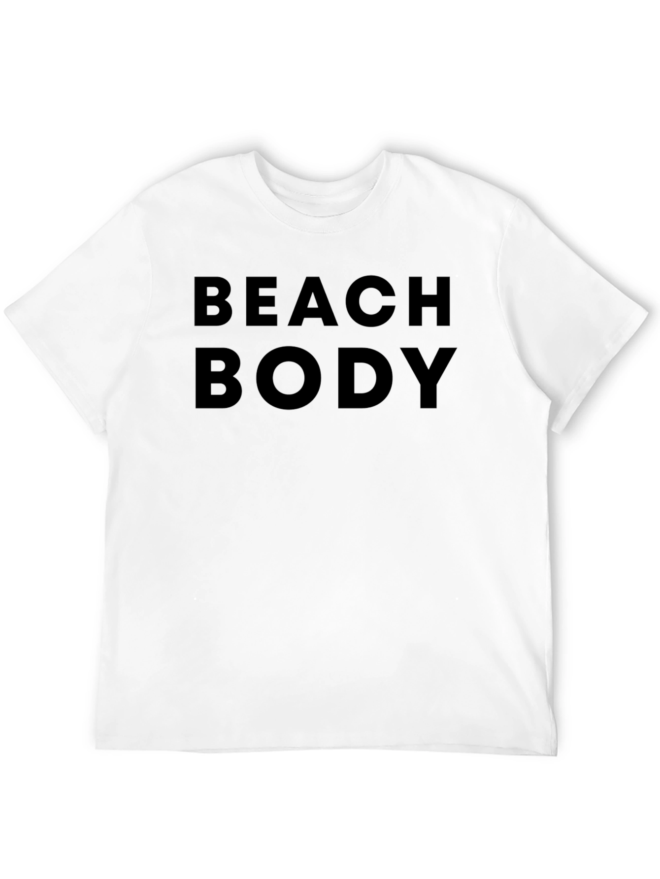 Beach Body Black T-Shirt
