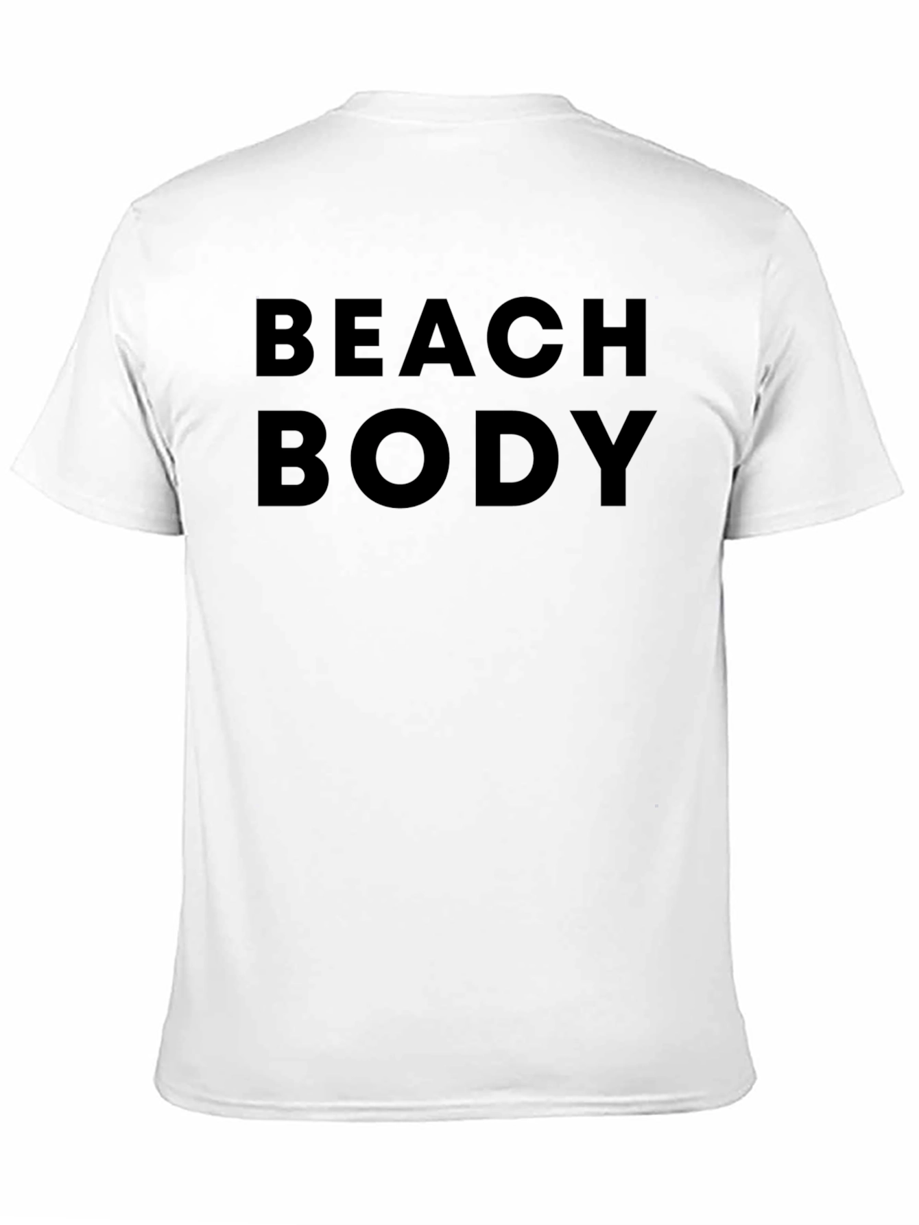 Beach Body Black T-Shirt