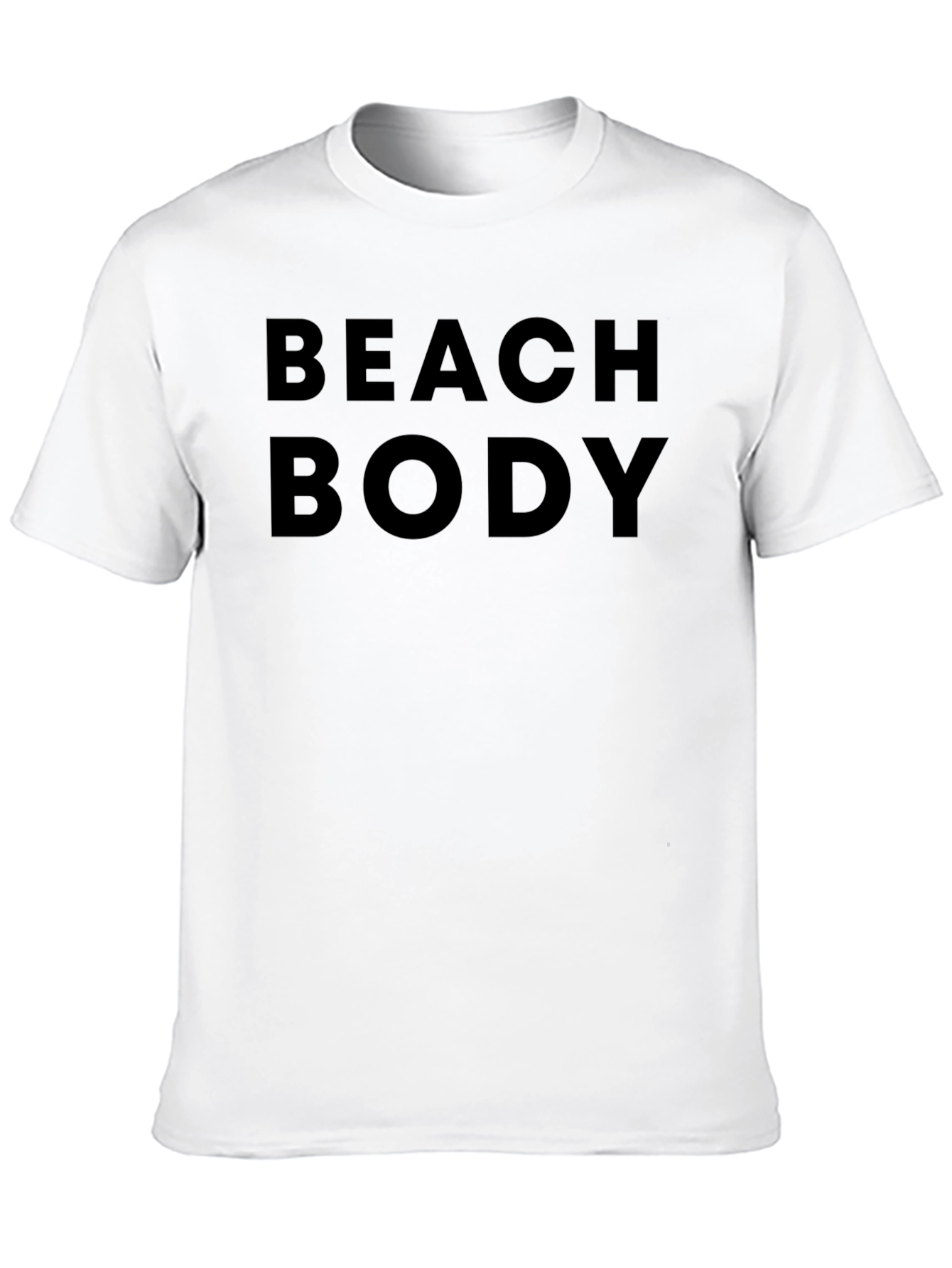 Beach Body Black T-Shirt