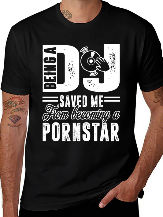 DJ Saved Me T-Shirt - Funny DJ Gift