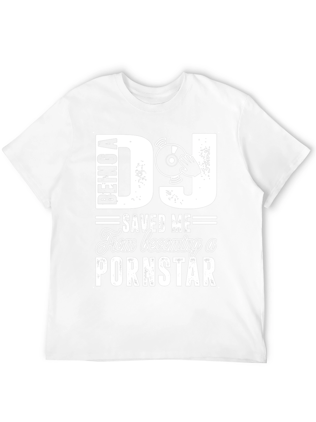 DJ Saved Me T-Shirt - Funny DJ Gift