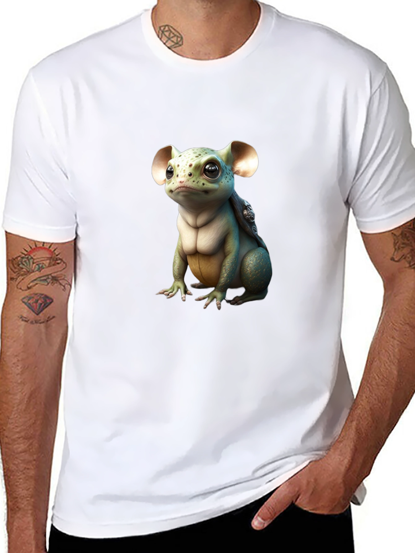 Frog Creature Graphic Tee