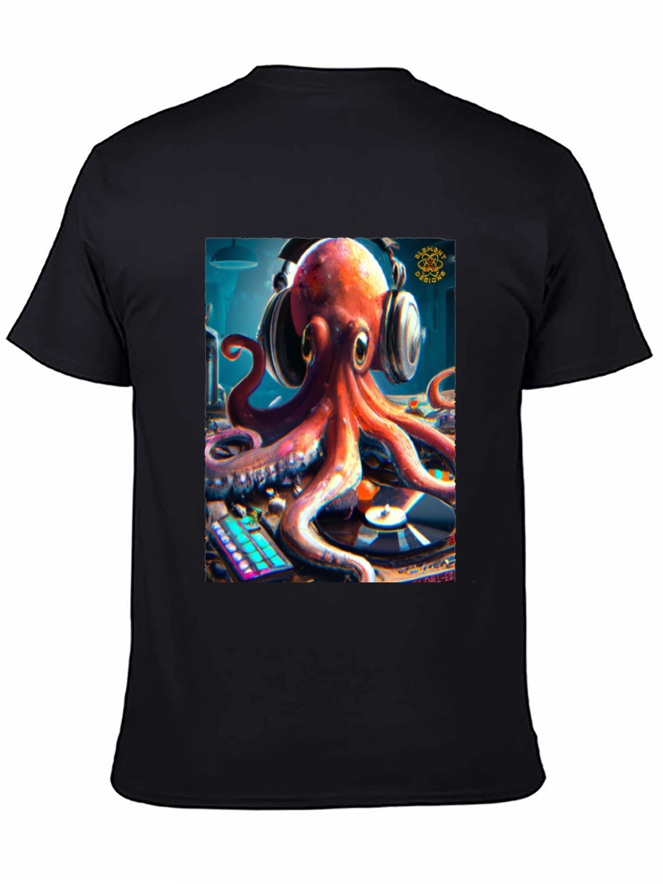 DJ Octopus Graphic Tee