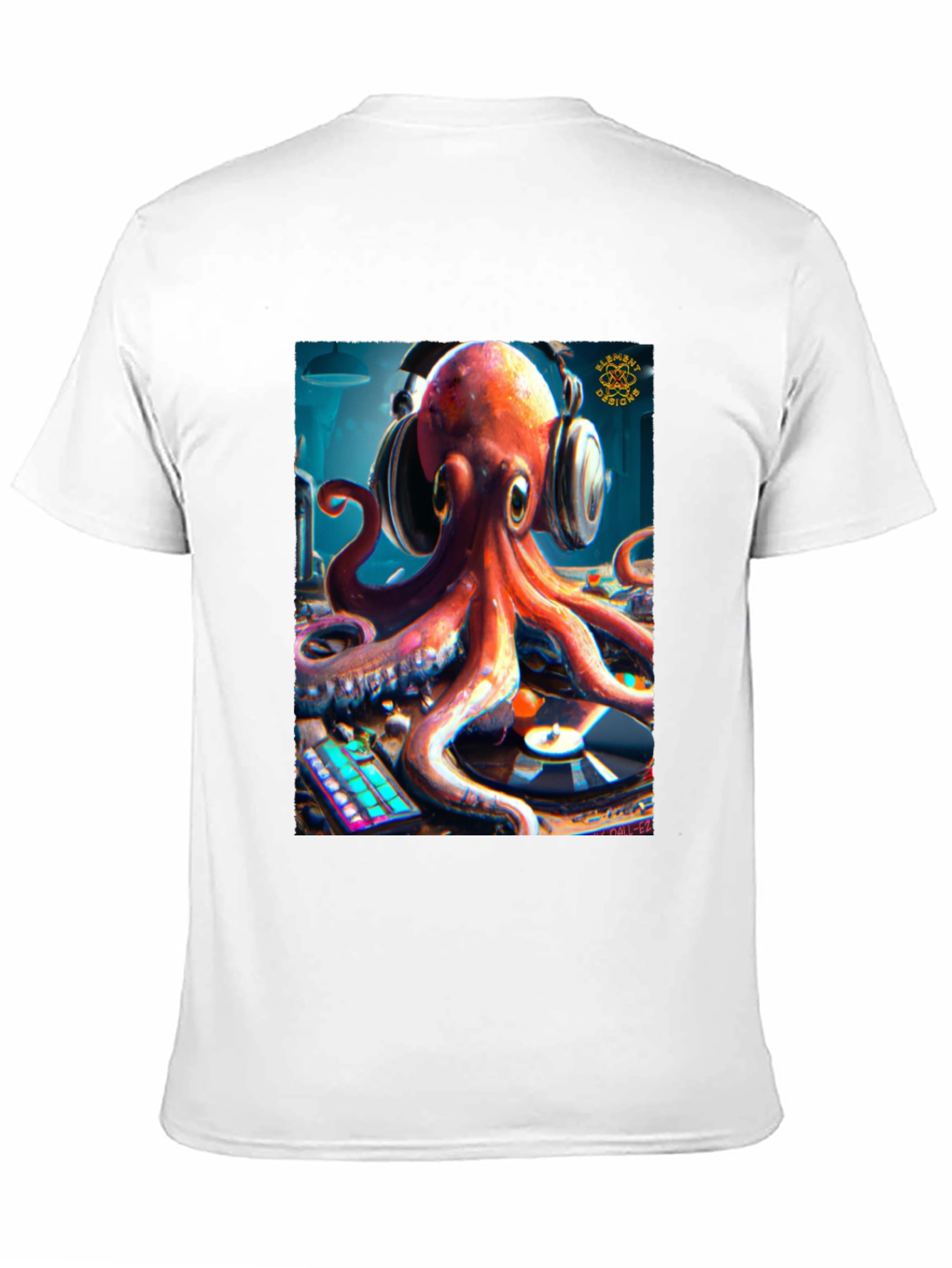 DJ Octopus Graphic Tee