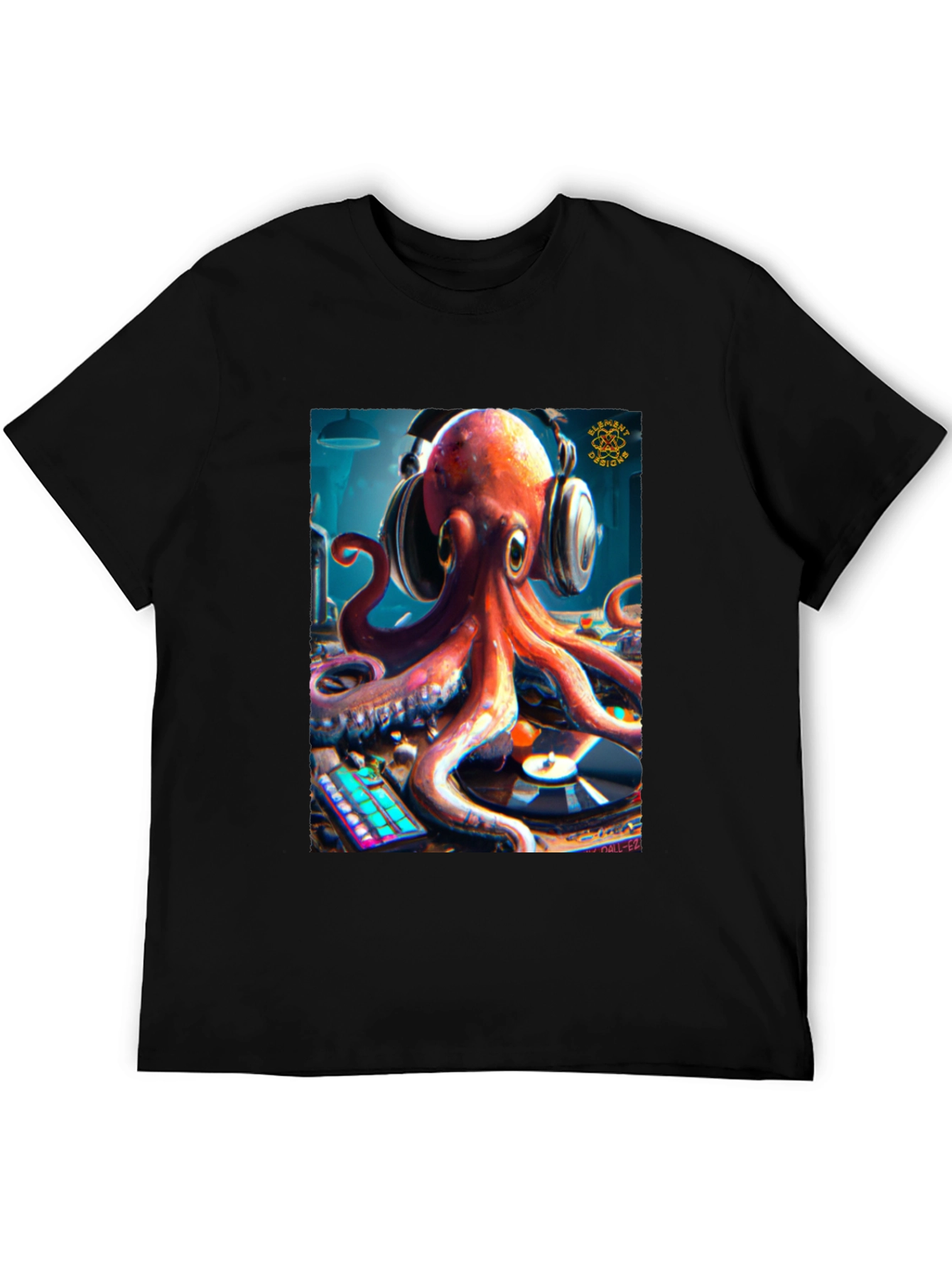 DJ Octopus Graphic Tee