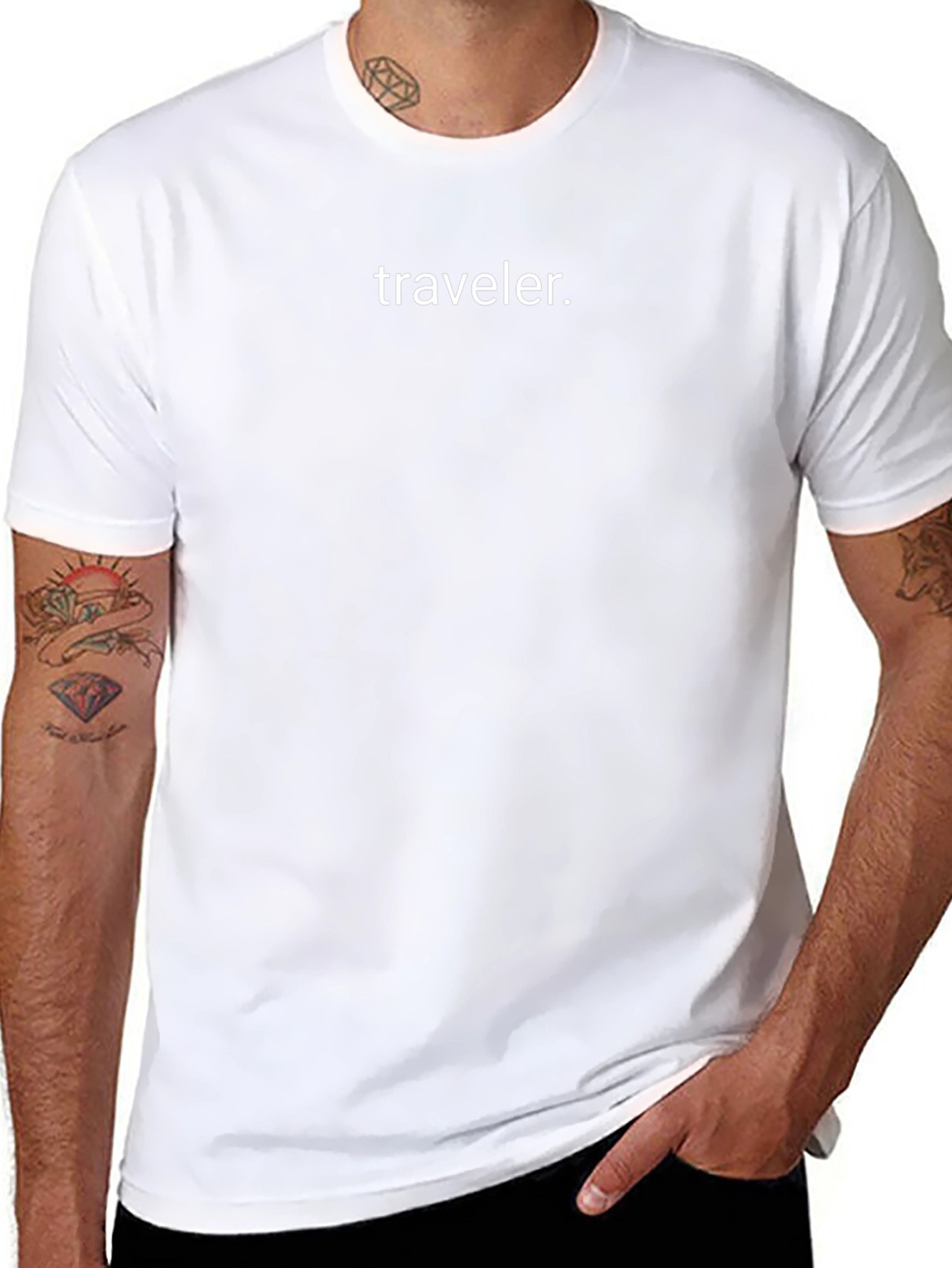 Traveler Graphic Tee - Simple & Stylish