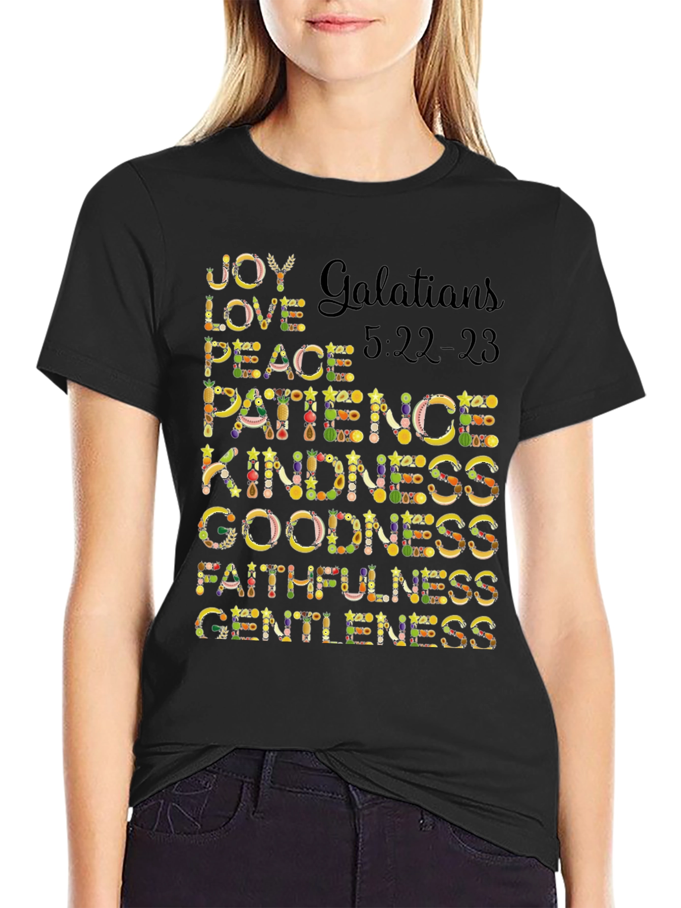 Fruit of the Spirit T-Shirt - Galatians 5:22-23