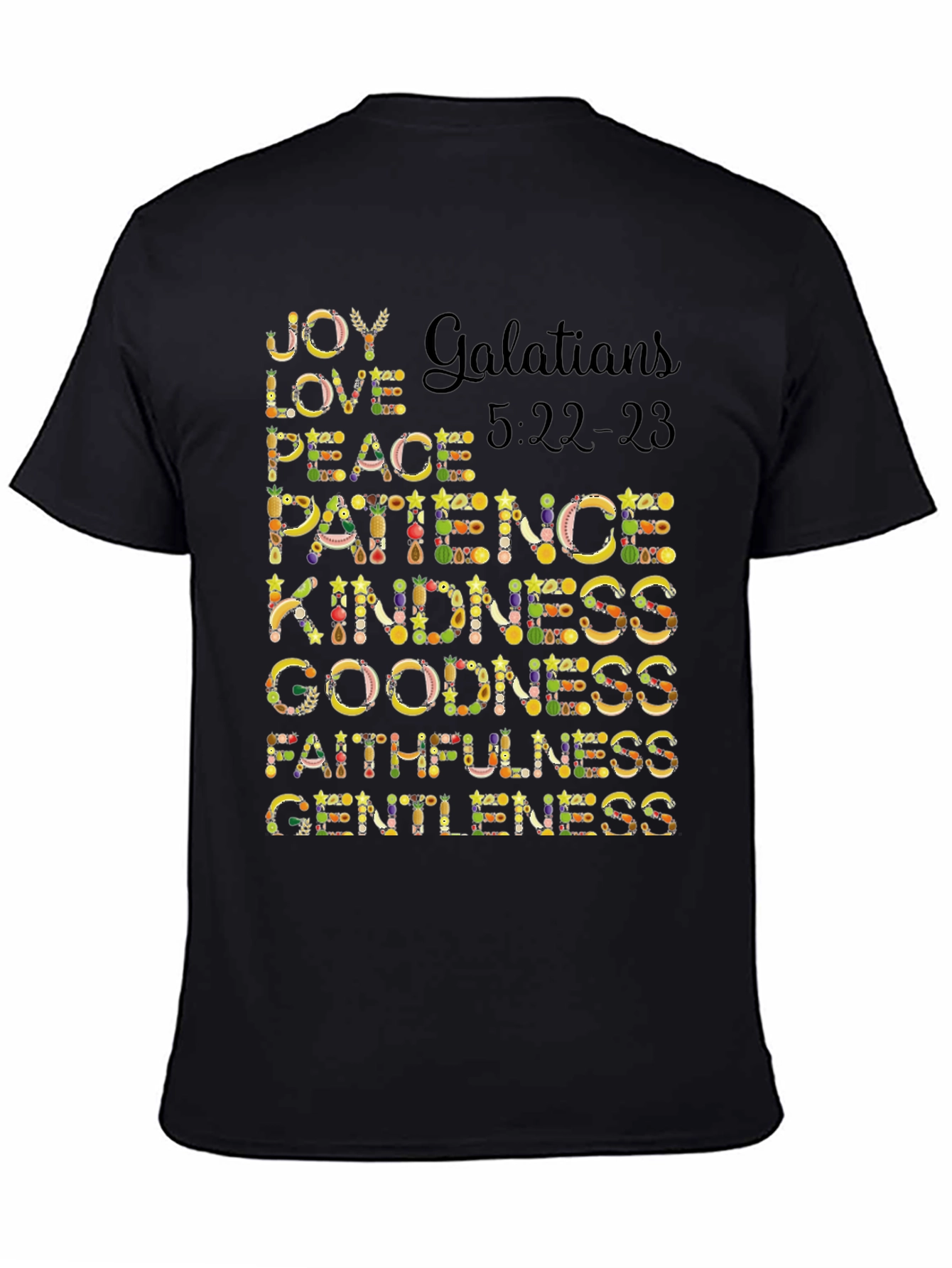 Fruit of the Spirit T-Shirt - Galatians 5:22-23