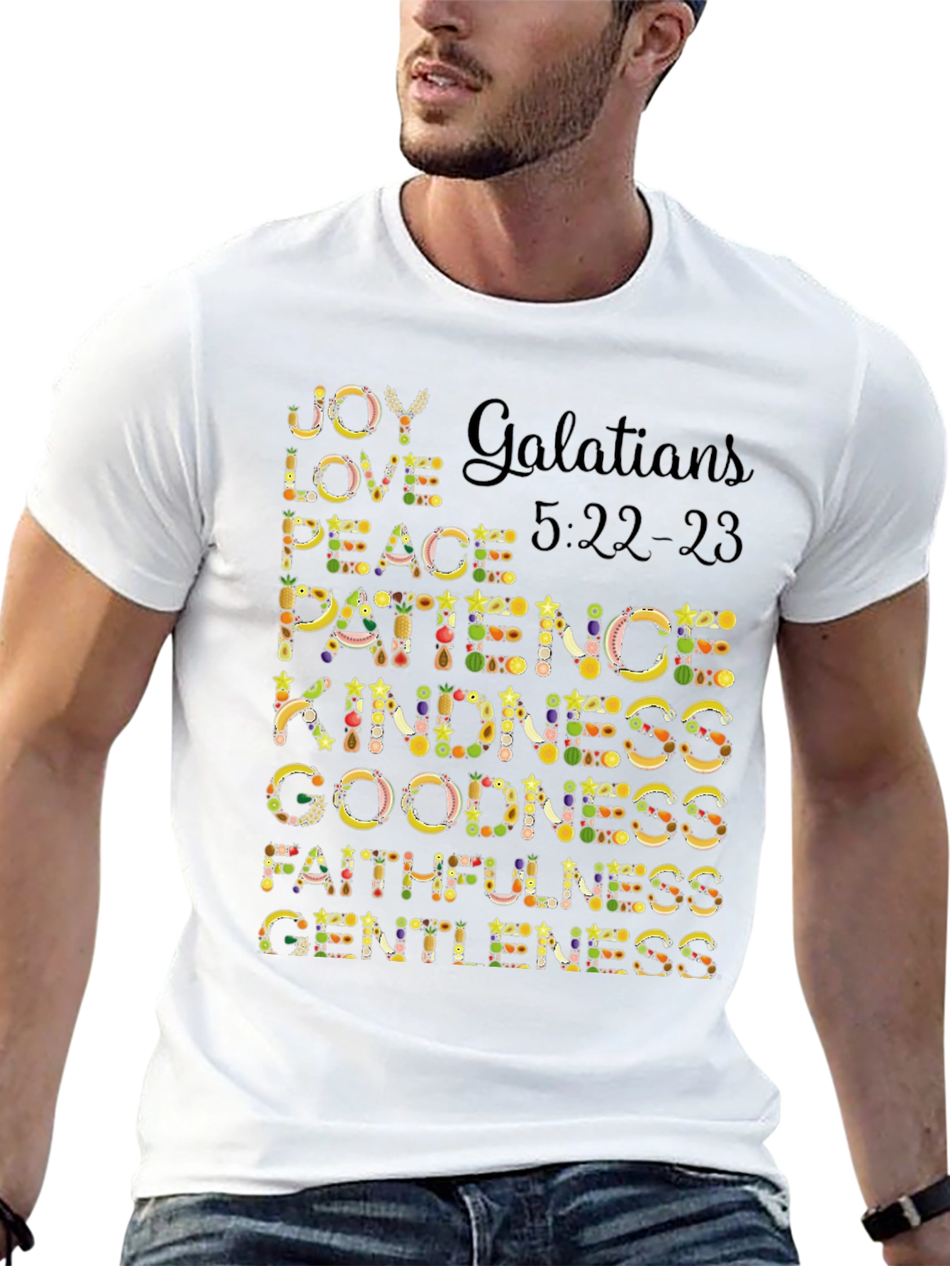 Fruit of the Spirit T-Shirt - Galatians 5:22-23