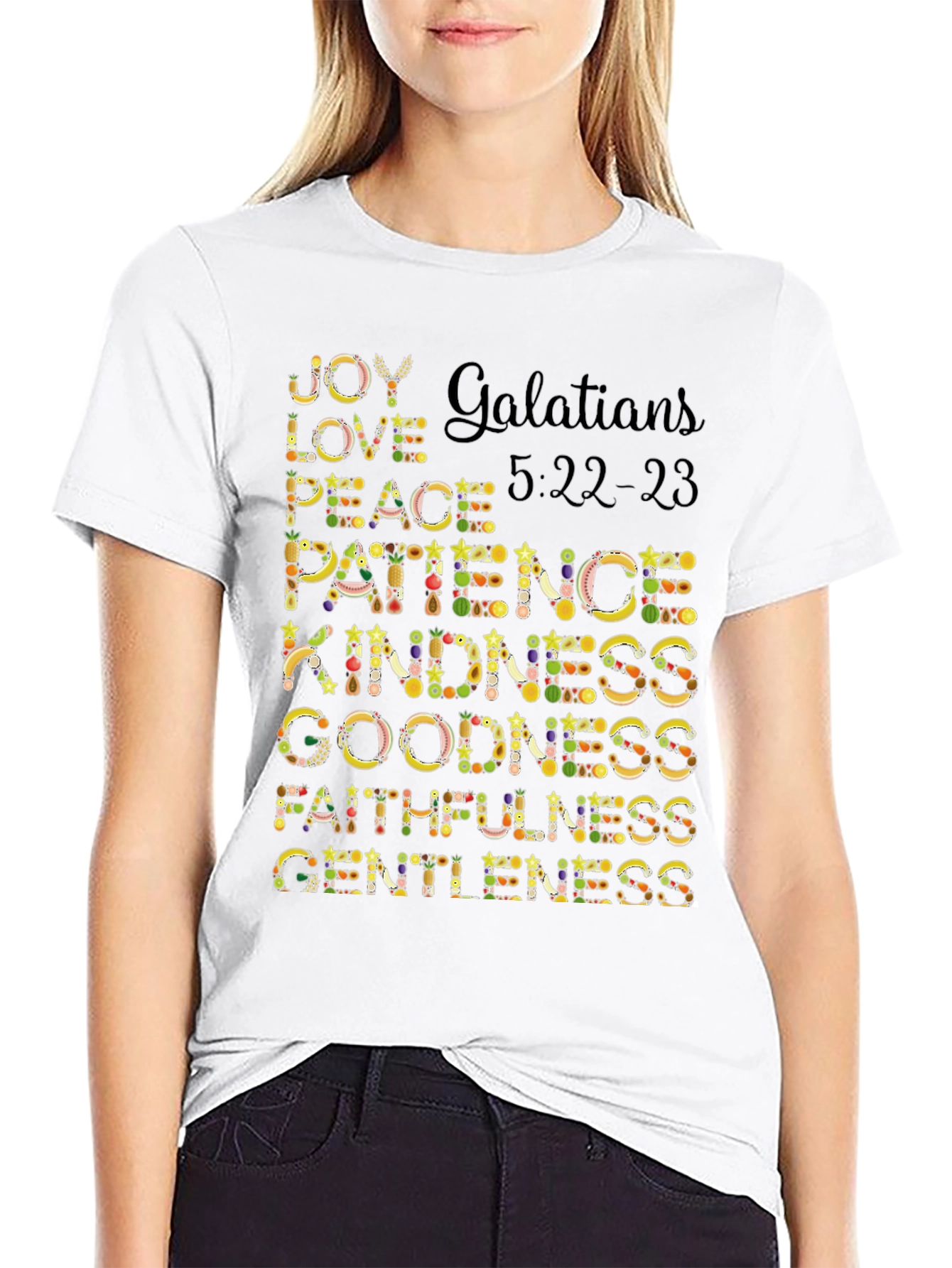 Fruit of the Spirit T-Shirt - Galatians 5:22-23