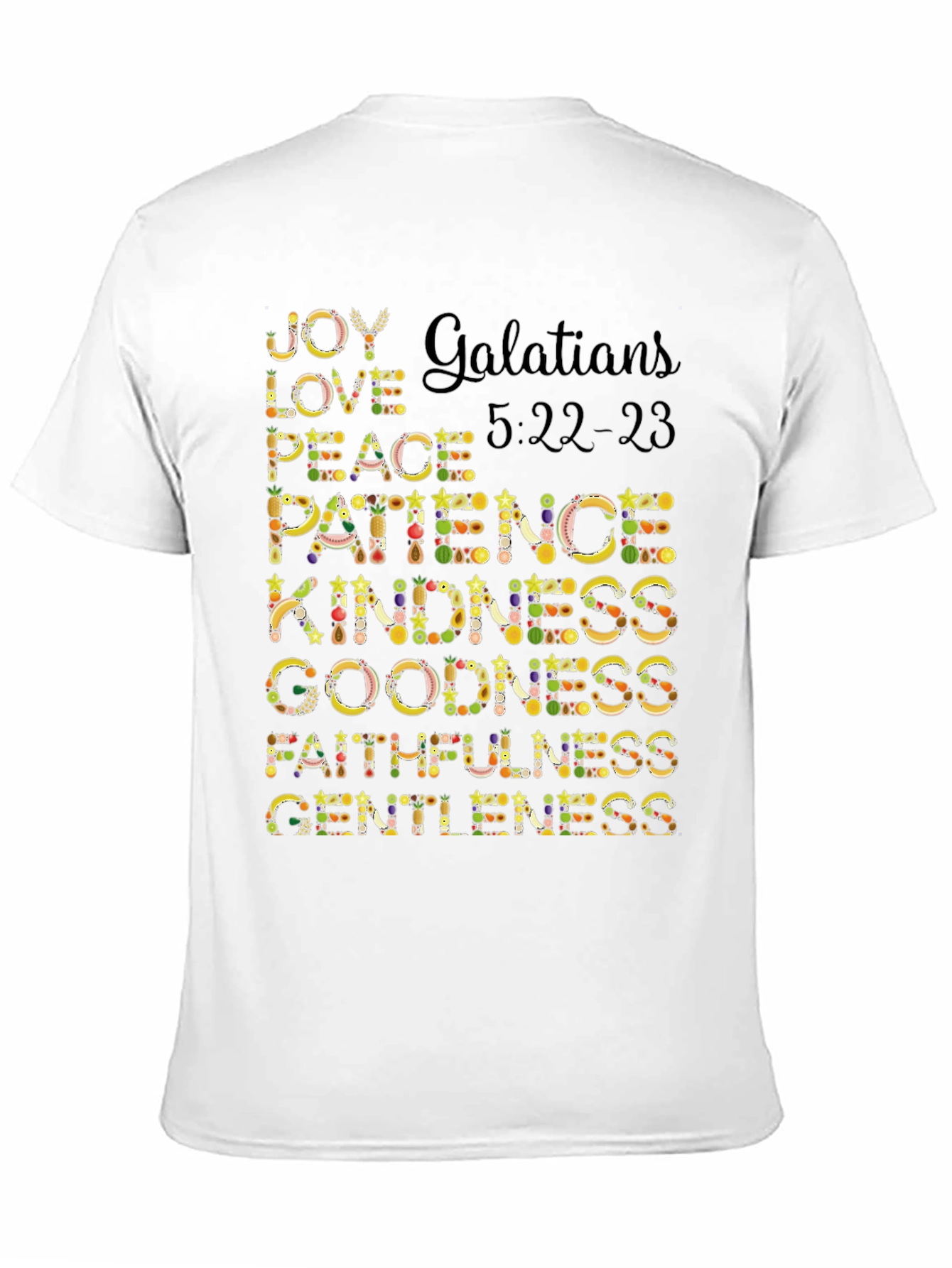 Fruit of the Spirit T-Shirt - Galatians 5:22-23