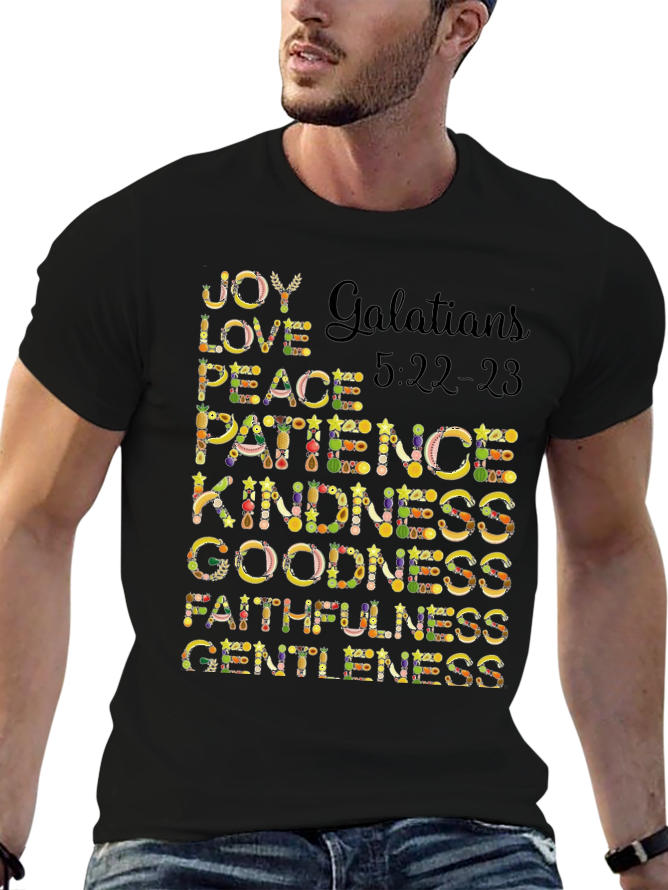 Fruit of the Spirit T-Shirt - Galatians 5:22-23