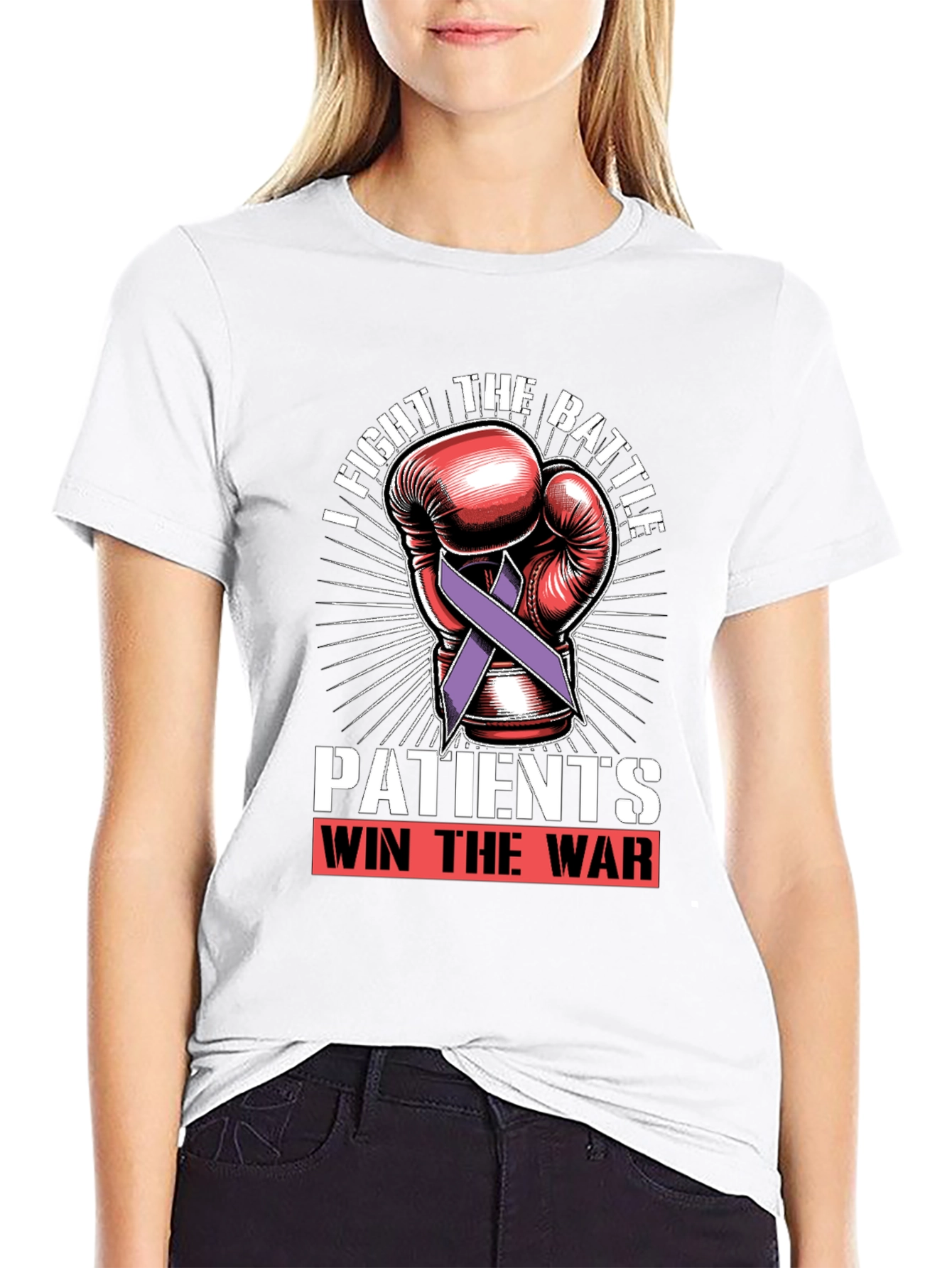 Fight the Battle Patients Win the War T-Shirt