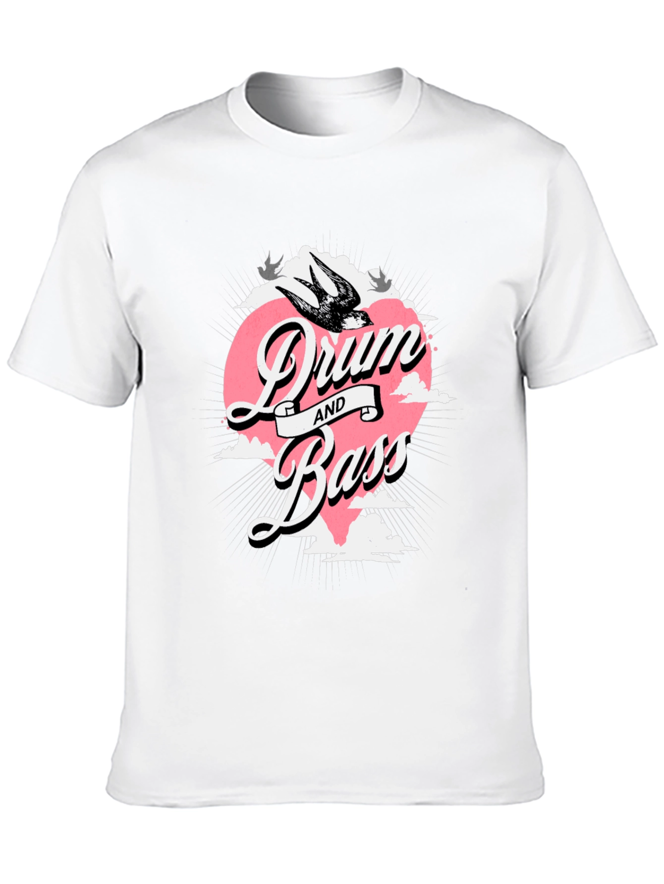 Drum and Bass Graphic T-Shirt - Music Lover Tee