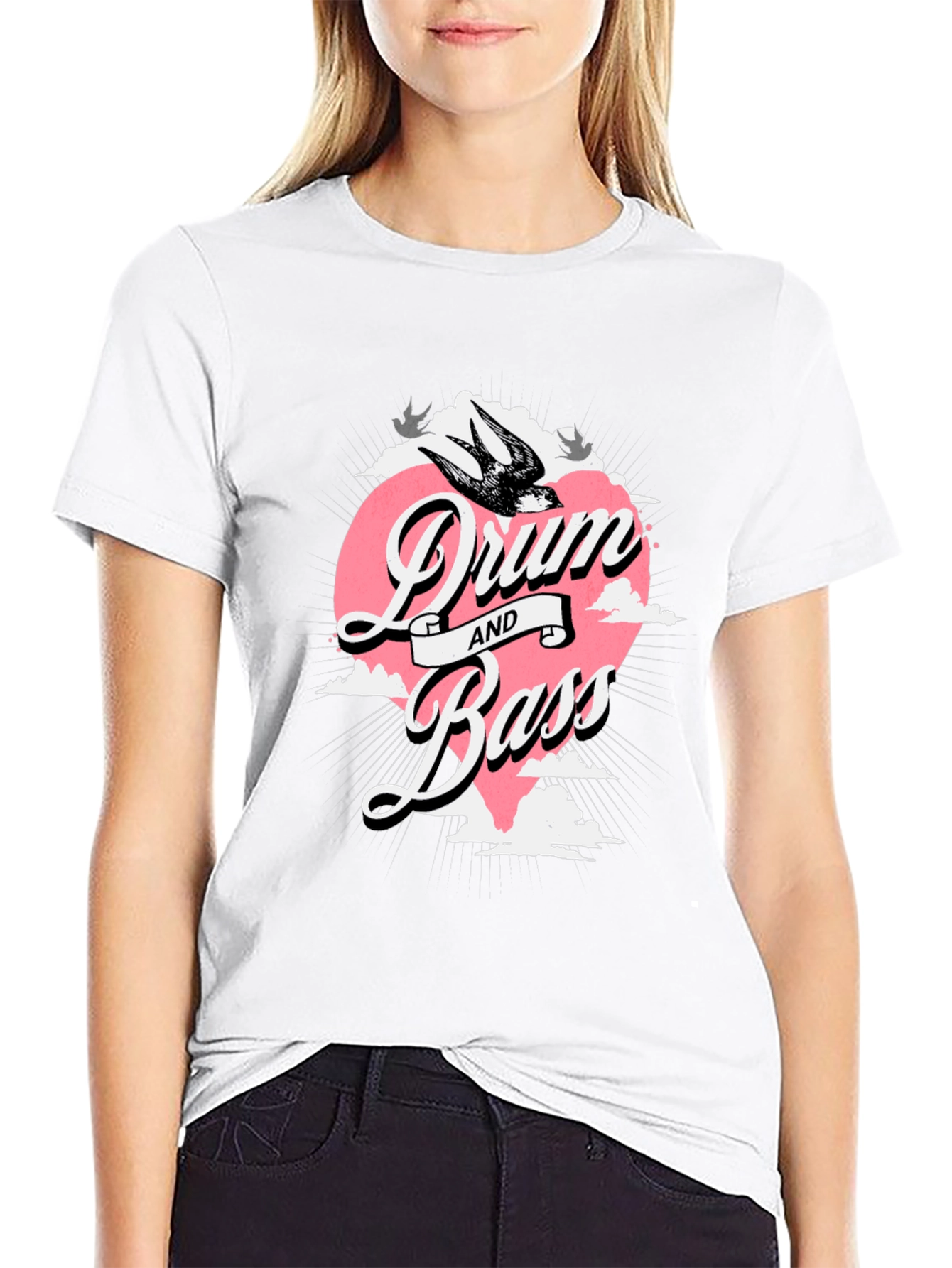 Drum and Bass Graphic T-Shirt - Music Lover Tee
