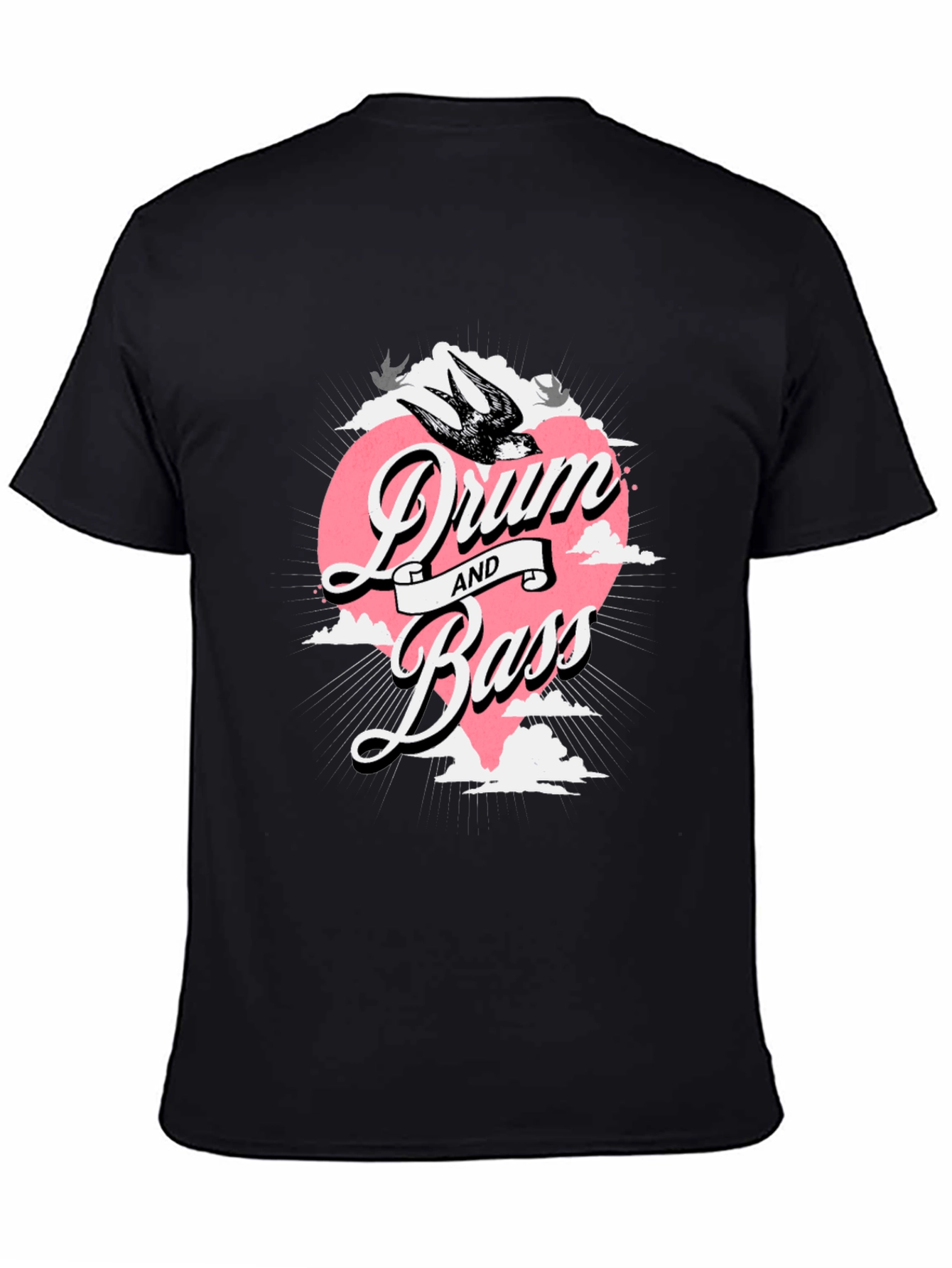 Drum and Bass Graphic T-Shirt - Music Lover Tee