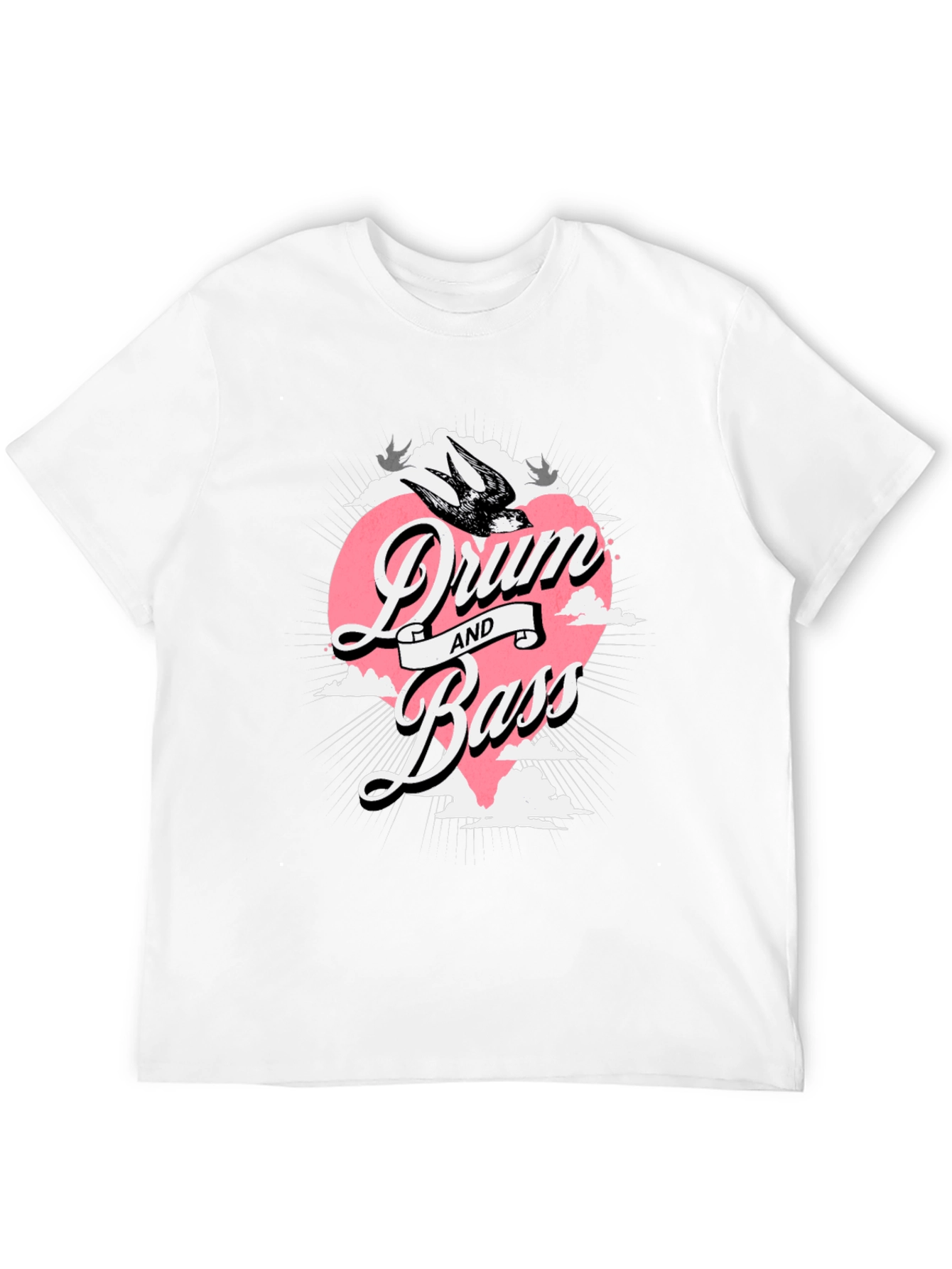 Drum and Bass Graphic T-Shirt - Music Lover Tee