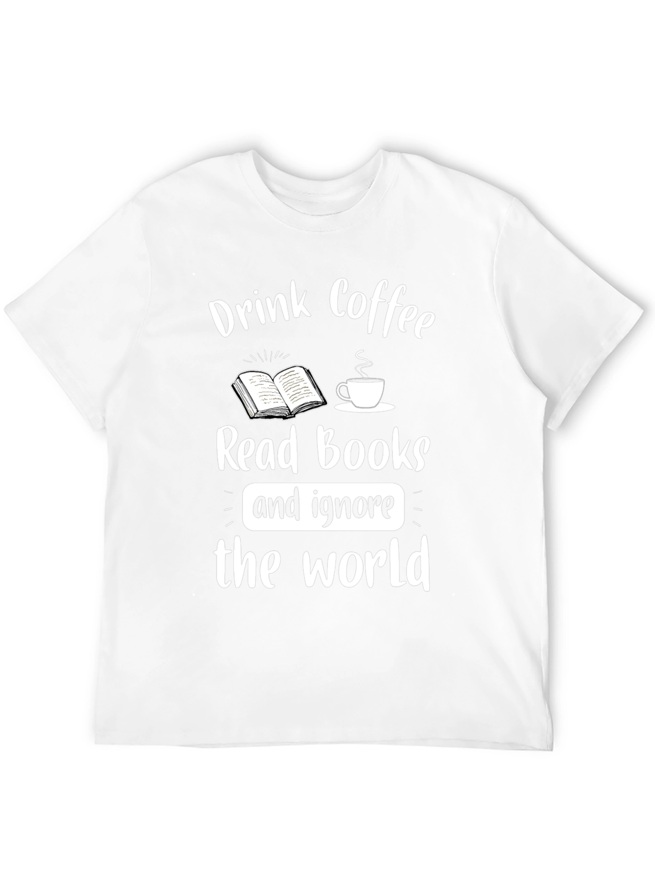 Drink Coffee & Read Books T-Shirt