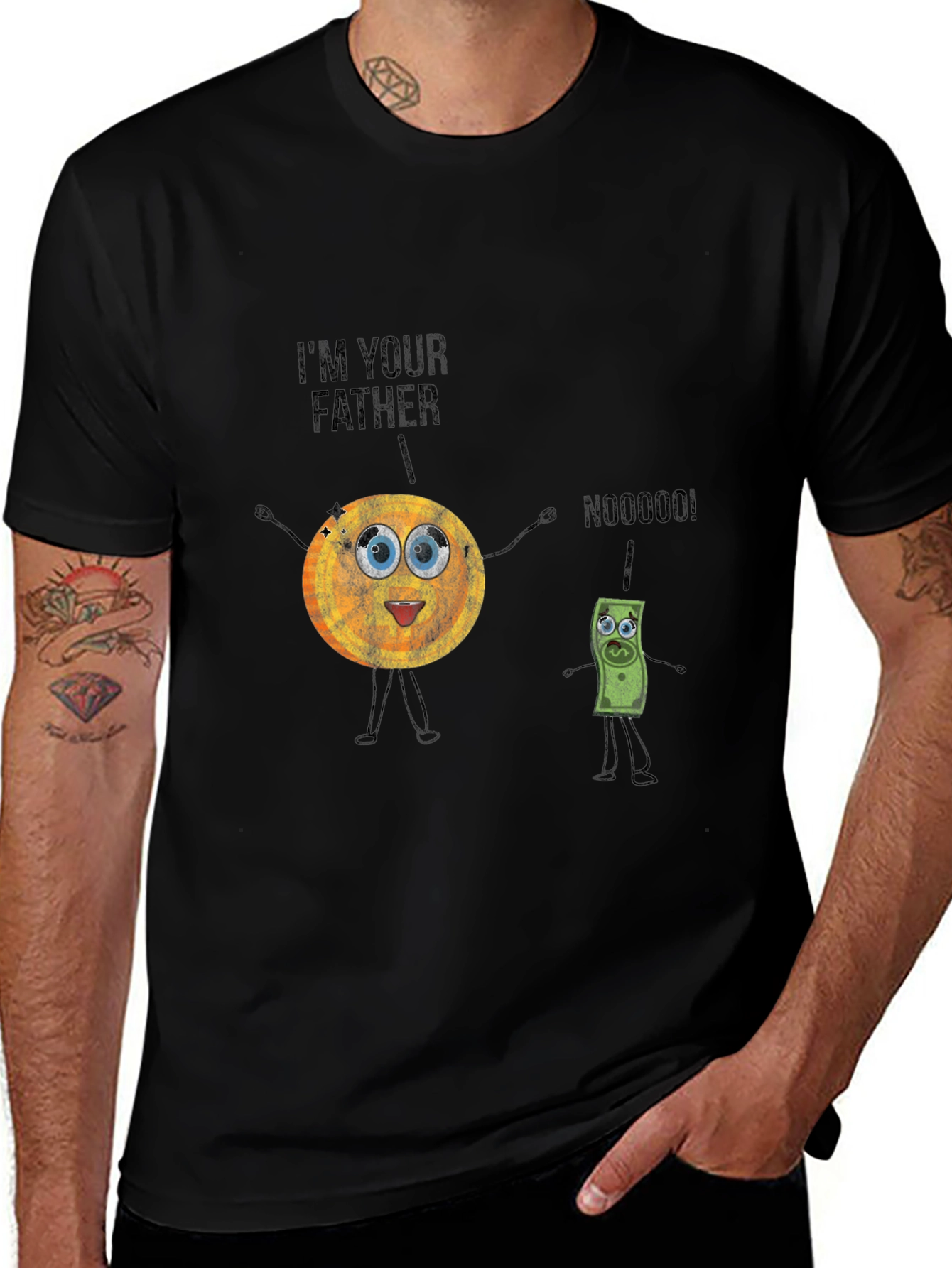 Im Your Father Graphic T-Shirt - Black