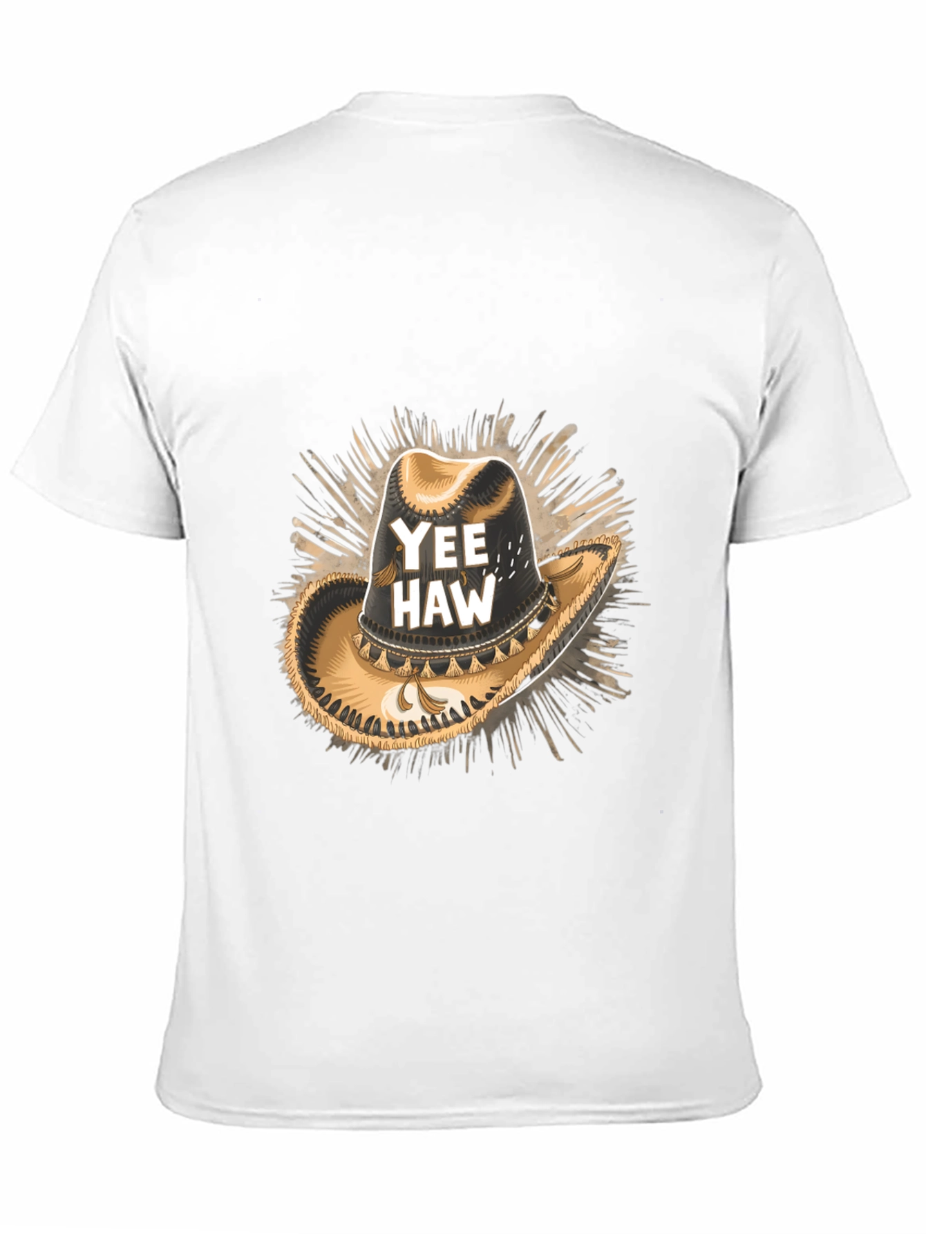 Yee Haw Cowboy Hat Graphic T-Shirt