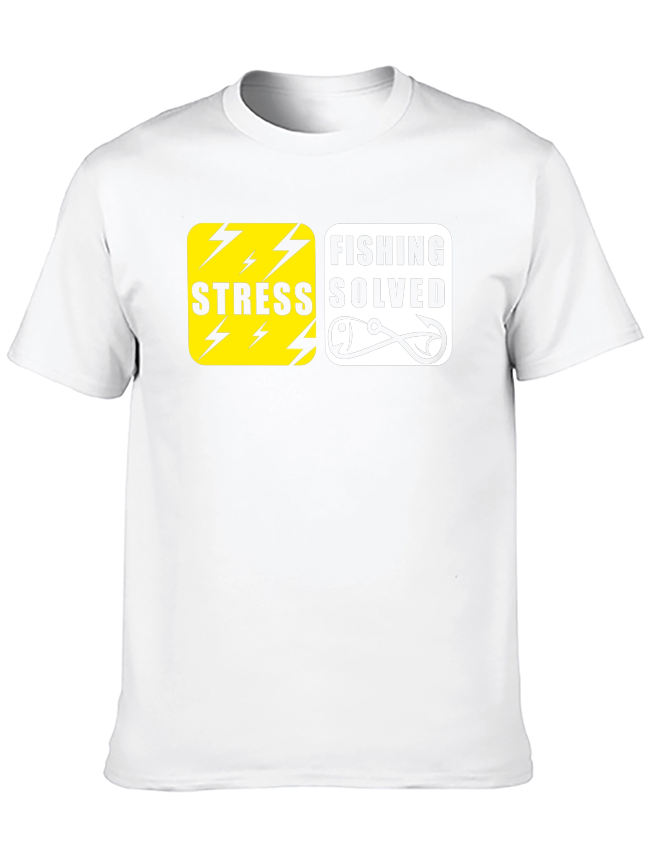 Stress Solved Fishing T-Shirt