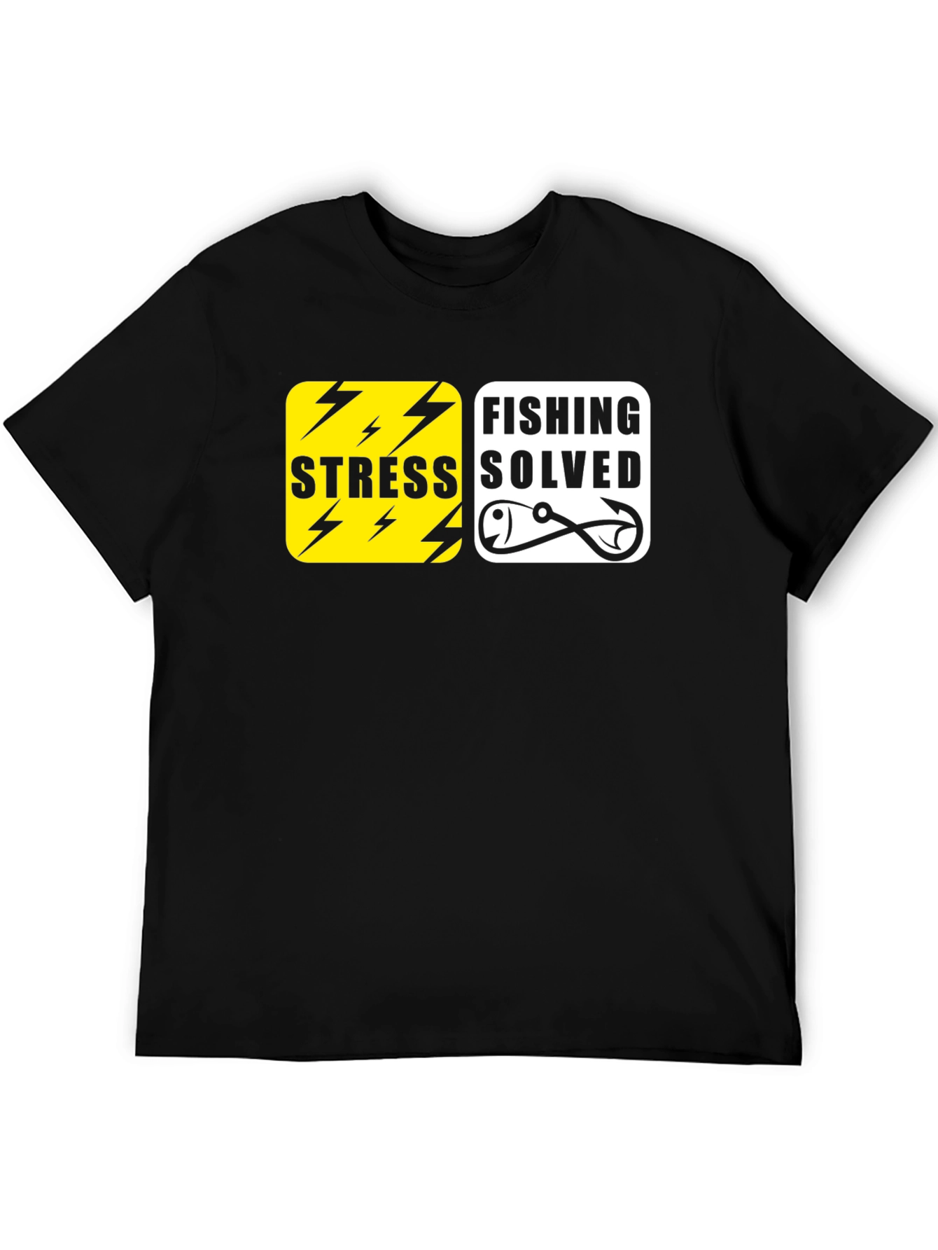 Stress Solved Fishing T-Shirt