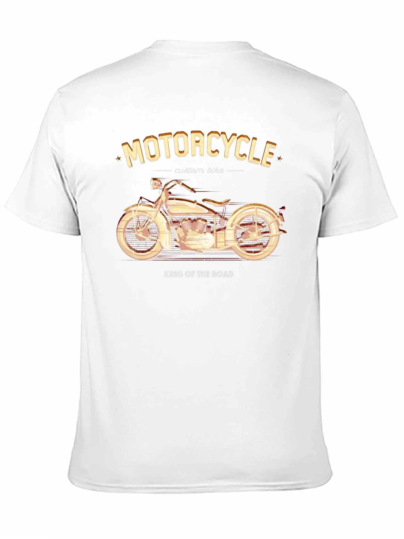 Motorcycle Custom Bike Graphic T-Shirt
