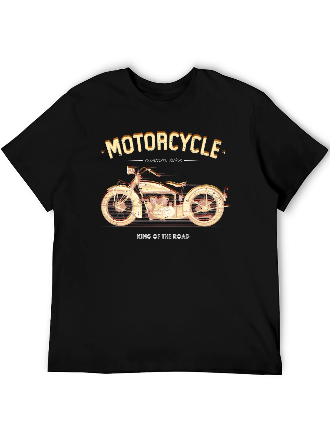 Motorcycle Custom Bike Graphic T-Shirt