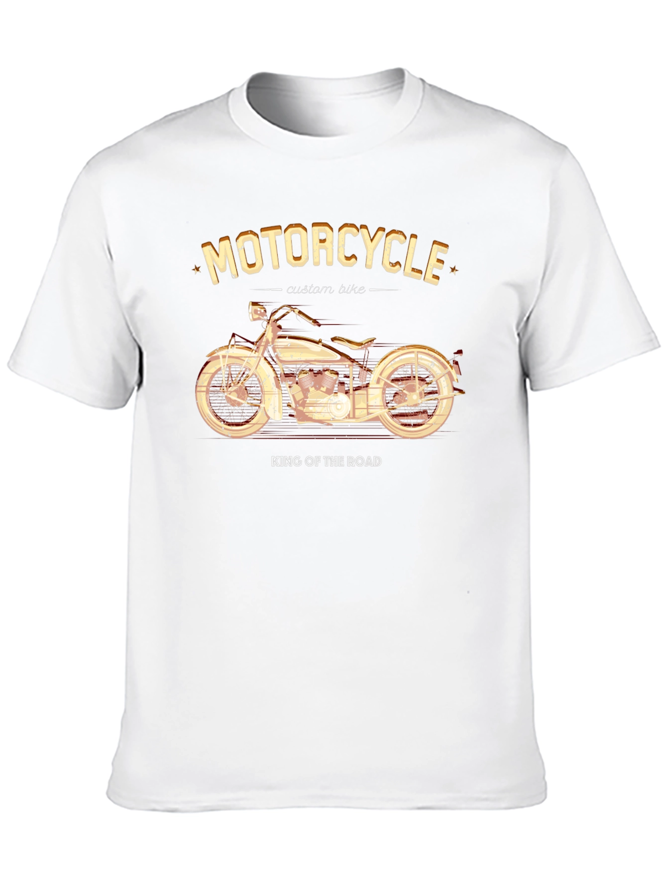 Motorcycle Custom Bike Graphic T-Shirt