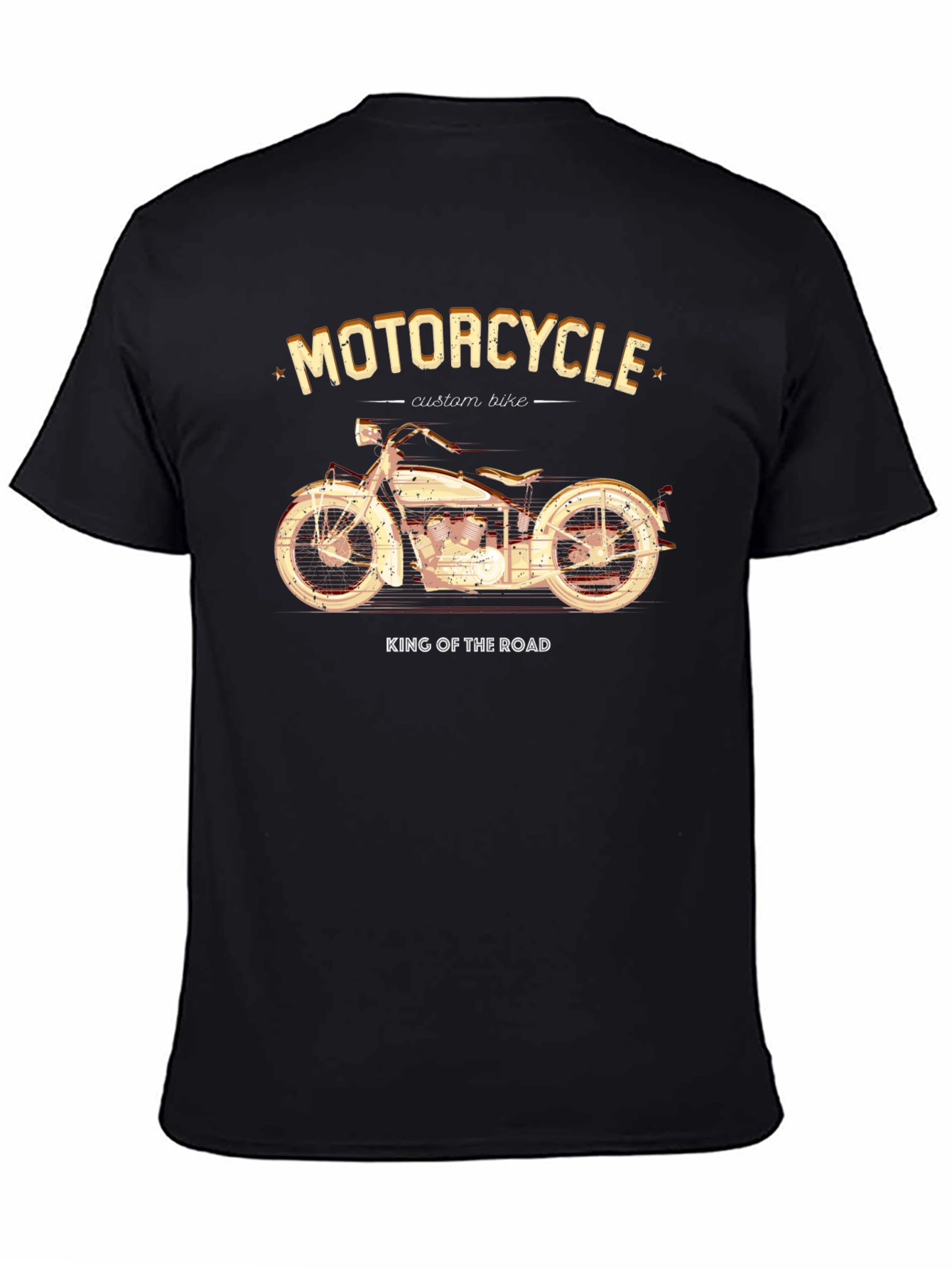 Motorcycle Custom Bike Graphic T-Shirt
