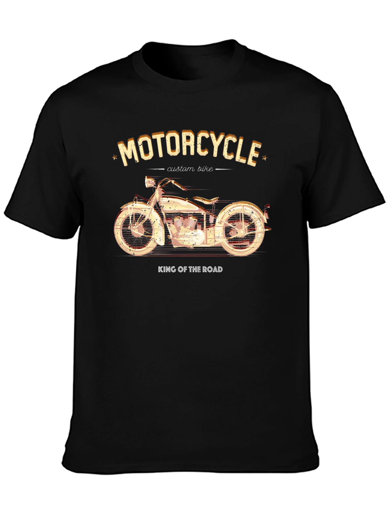 Motorcycle Custom Bike Graphic T-Shirt