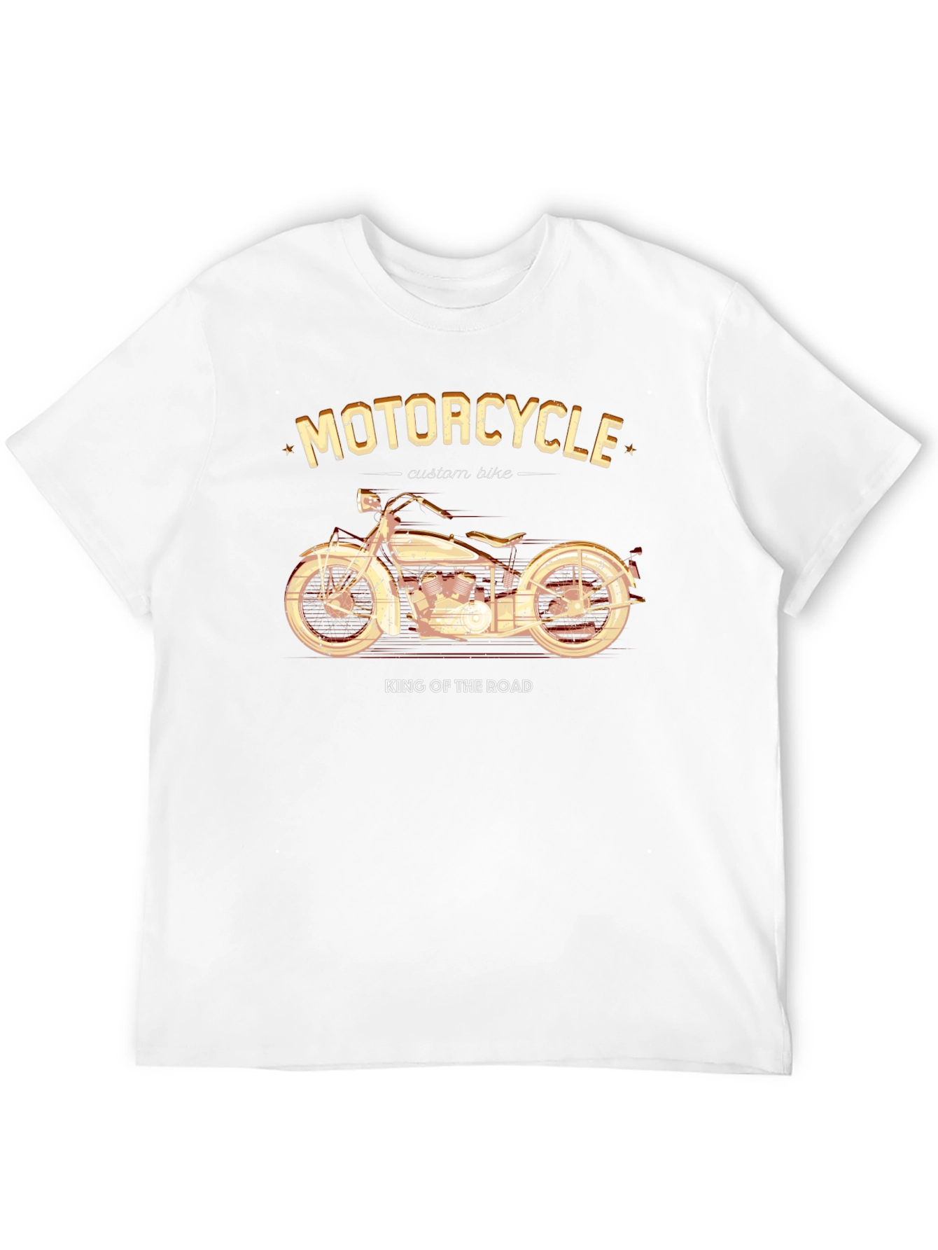 Motorcycle Custom Bike Graphic T-Shirt