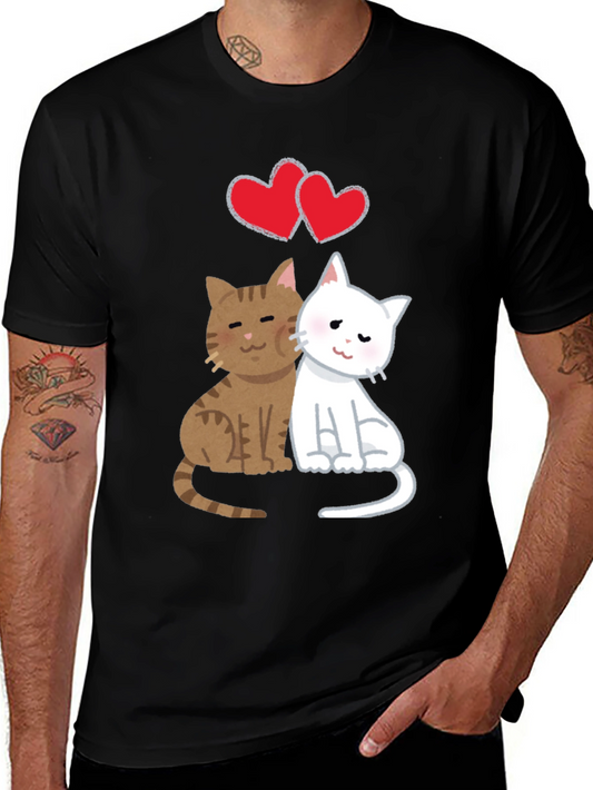 Cute Cats in Love T-Shirt