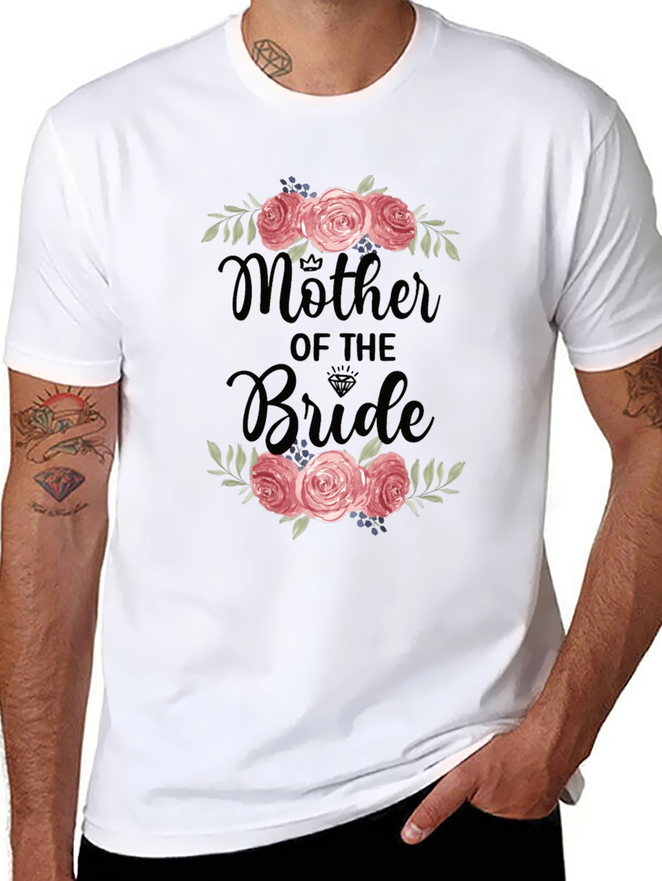 Mother of the Bride Floral T-Shirt