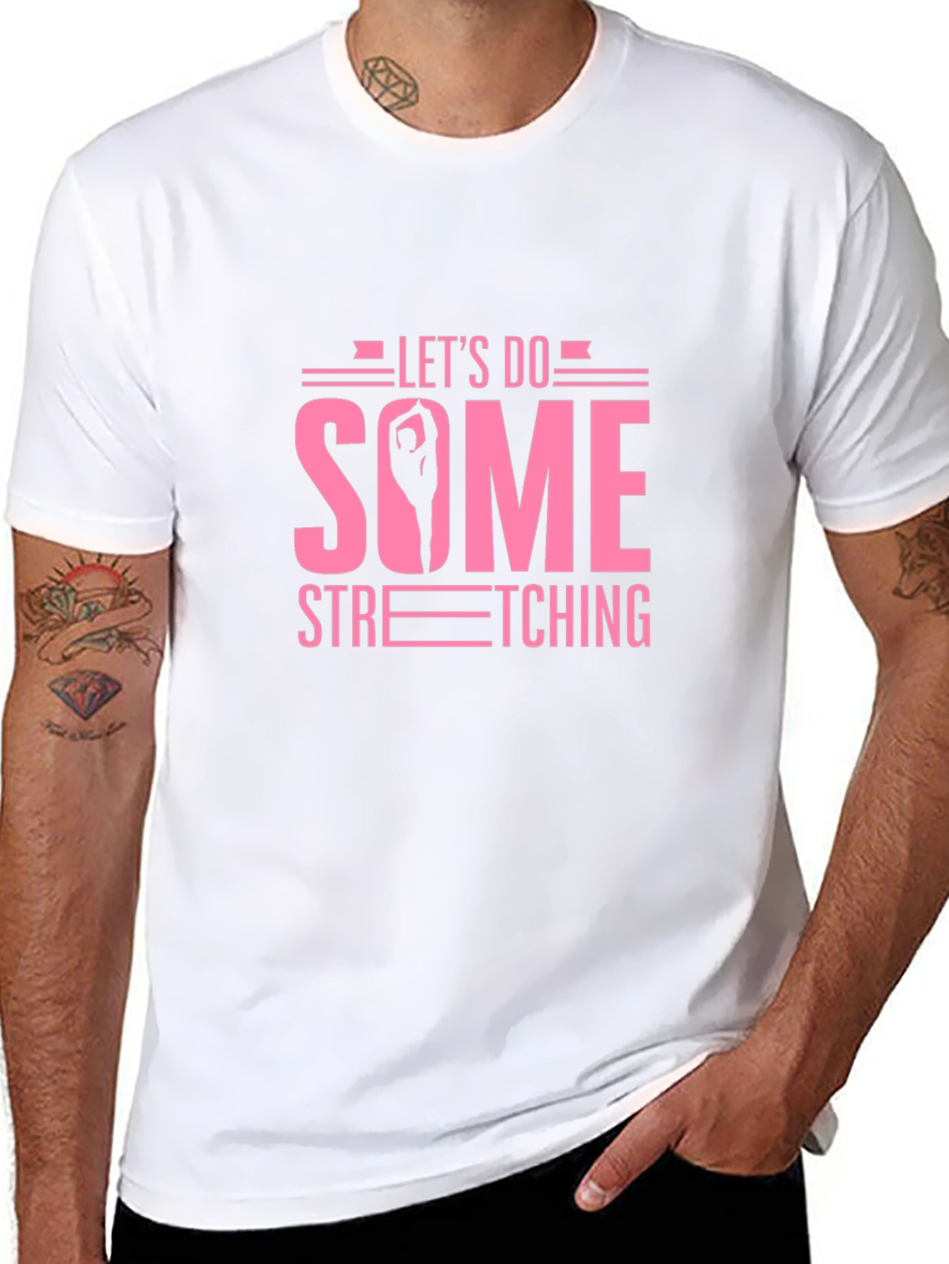 Lets Do Some Stretching Graphic Tee