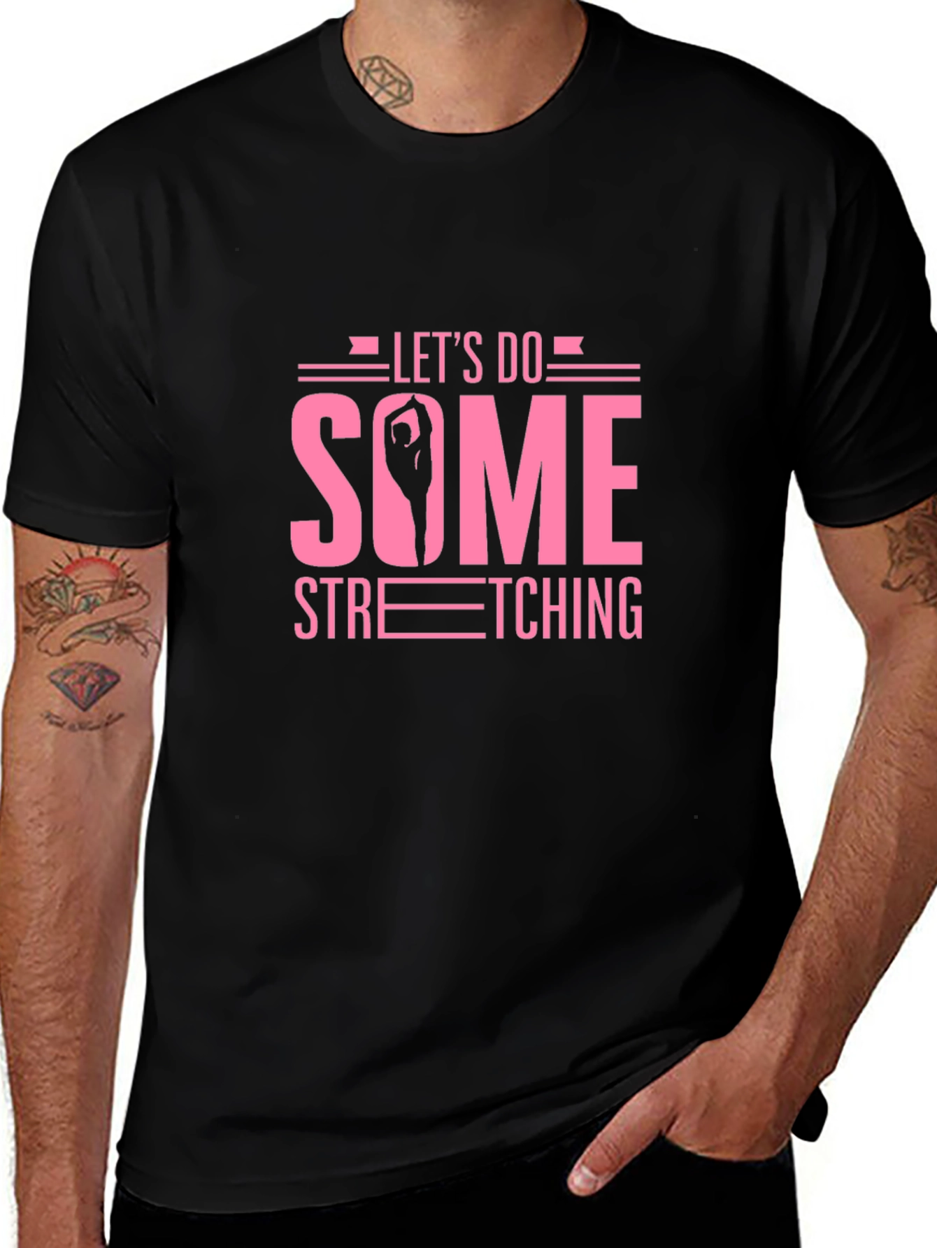 Lets Do Some Stretching Graphic Tee
