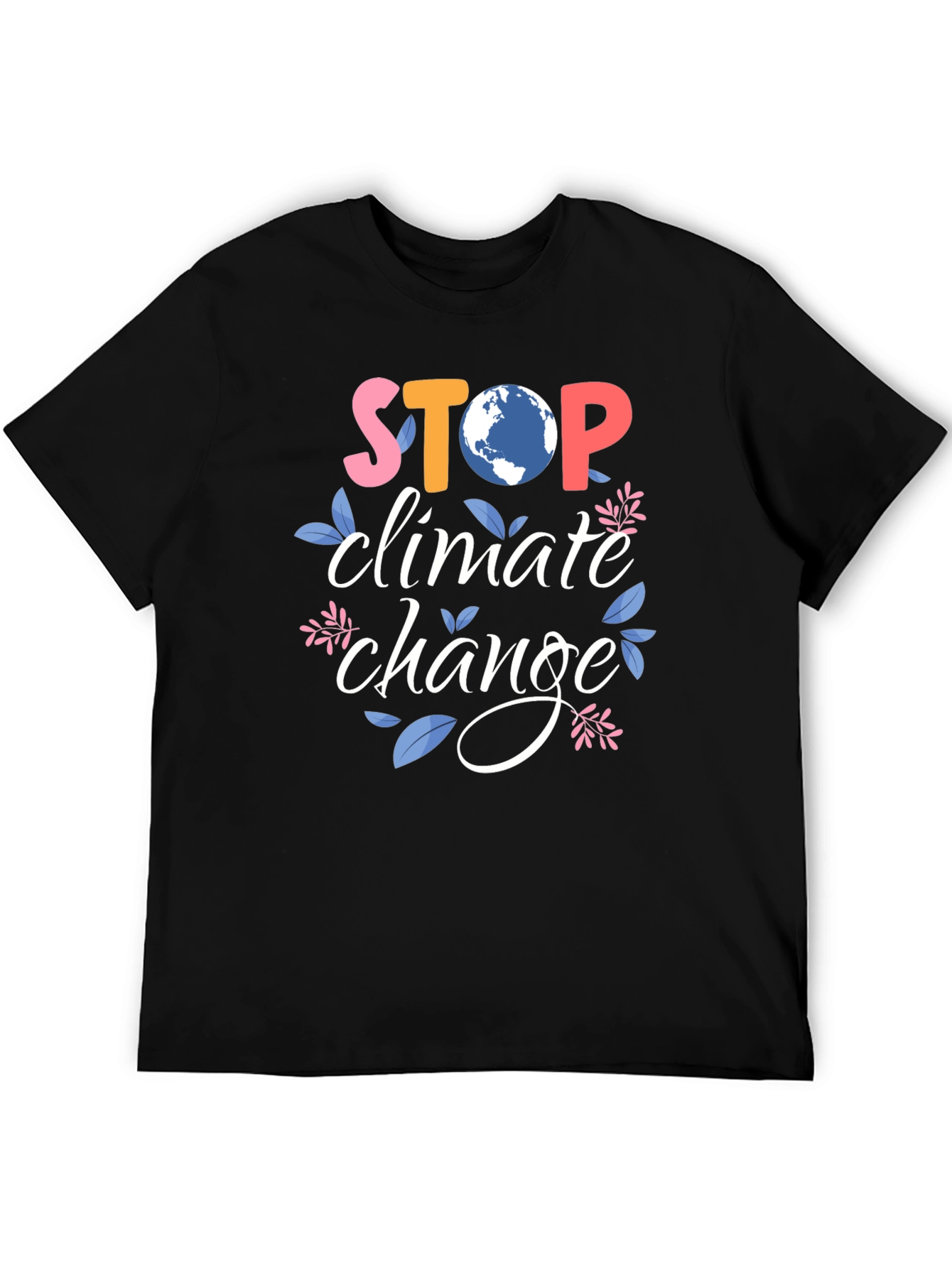 Stop Climate Change Graphic T-Shirt