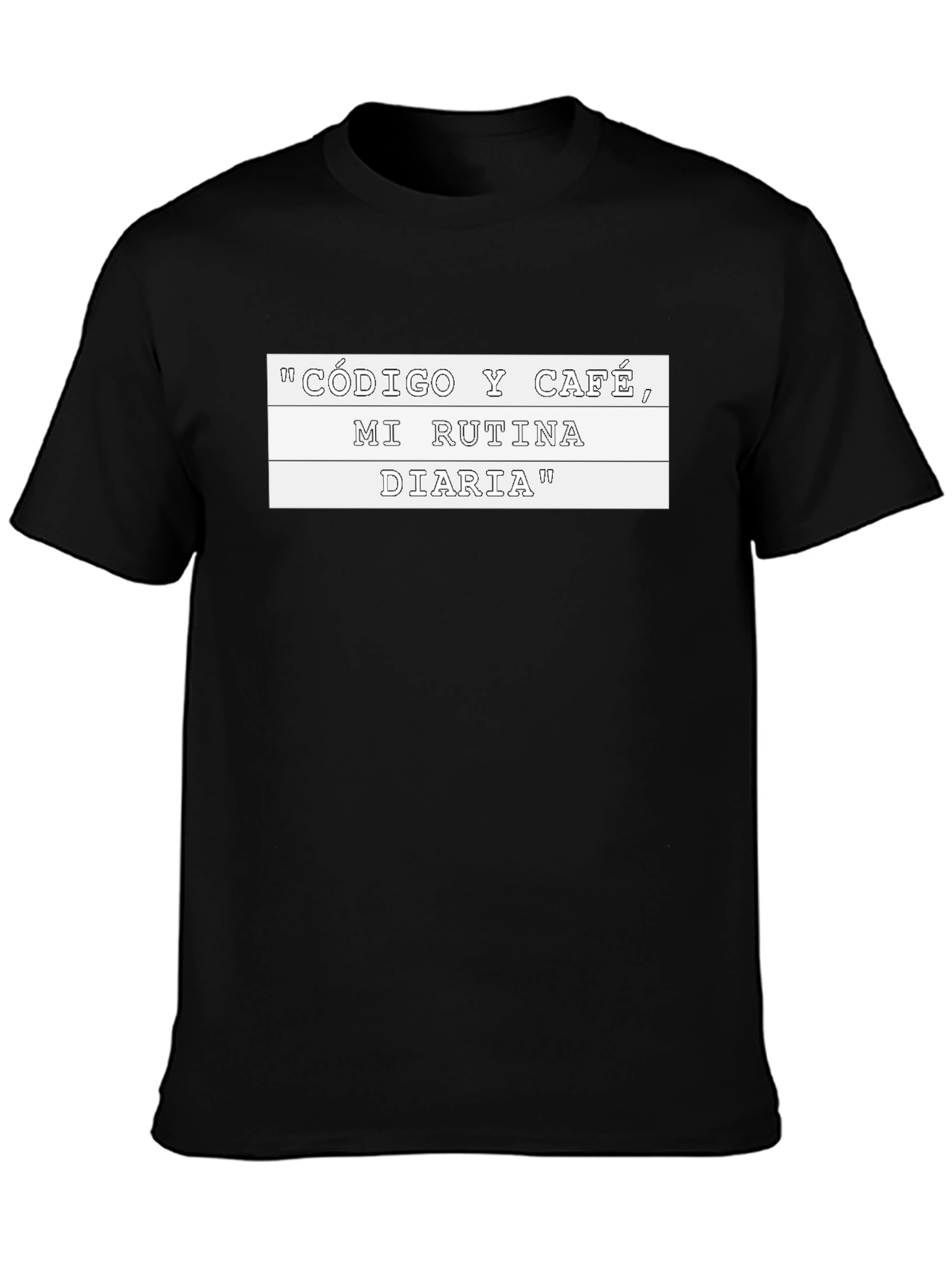 Code and Coffee T-Shirt - Daily Routine Tee