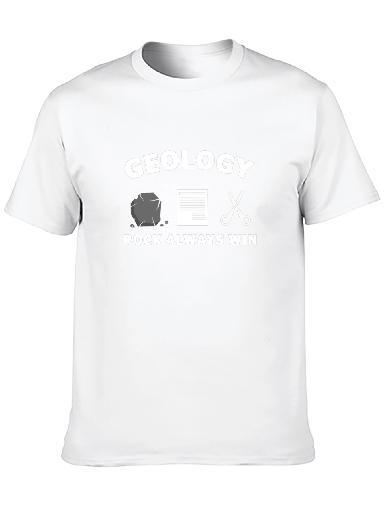 Geology Rock Always Win Graphic T-Shirt