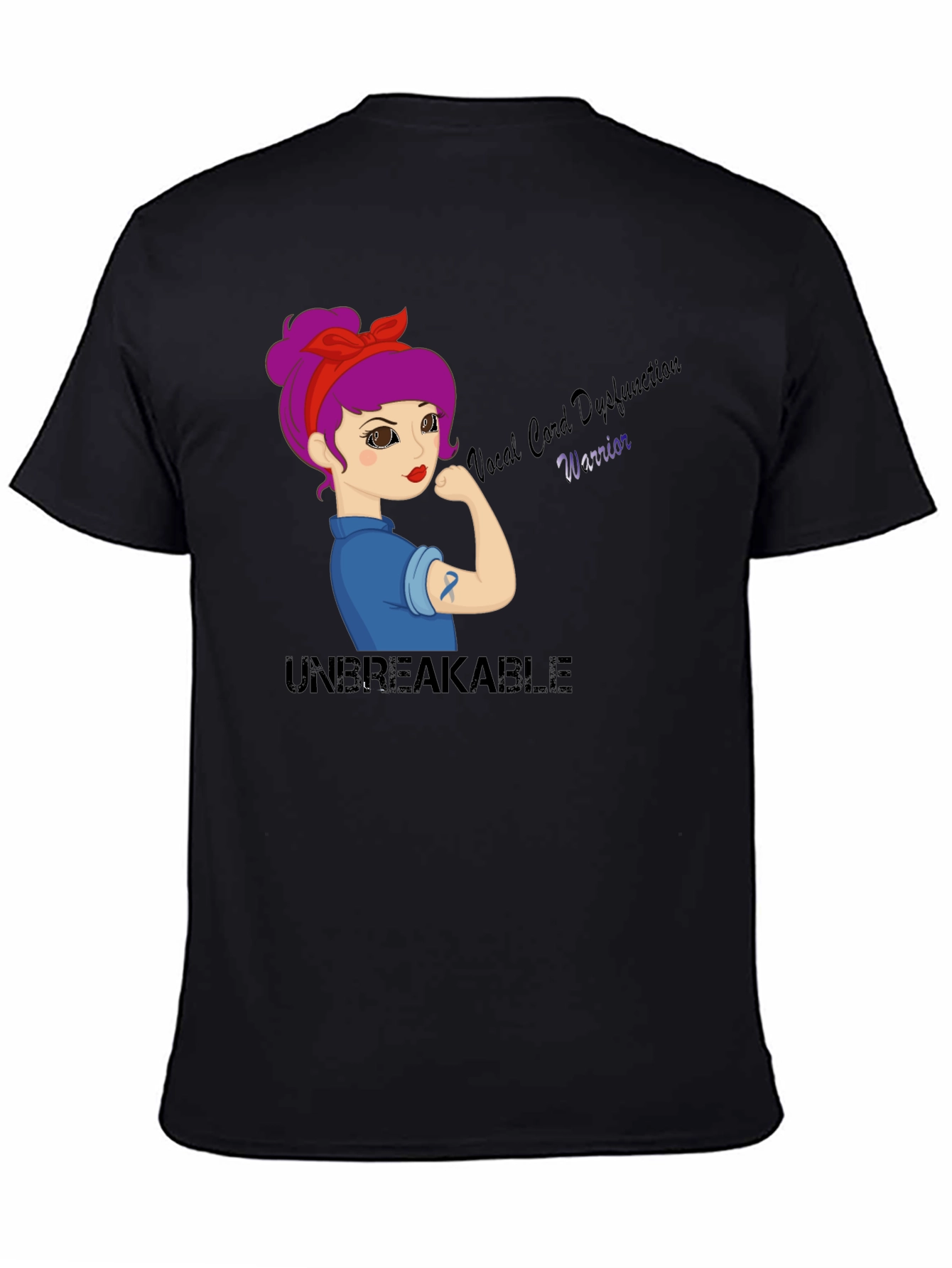 Vocal Cord Dysfunction Warrior T-Shirt
